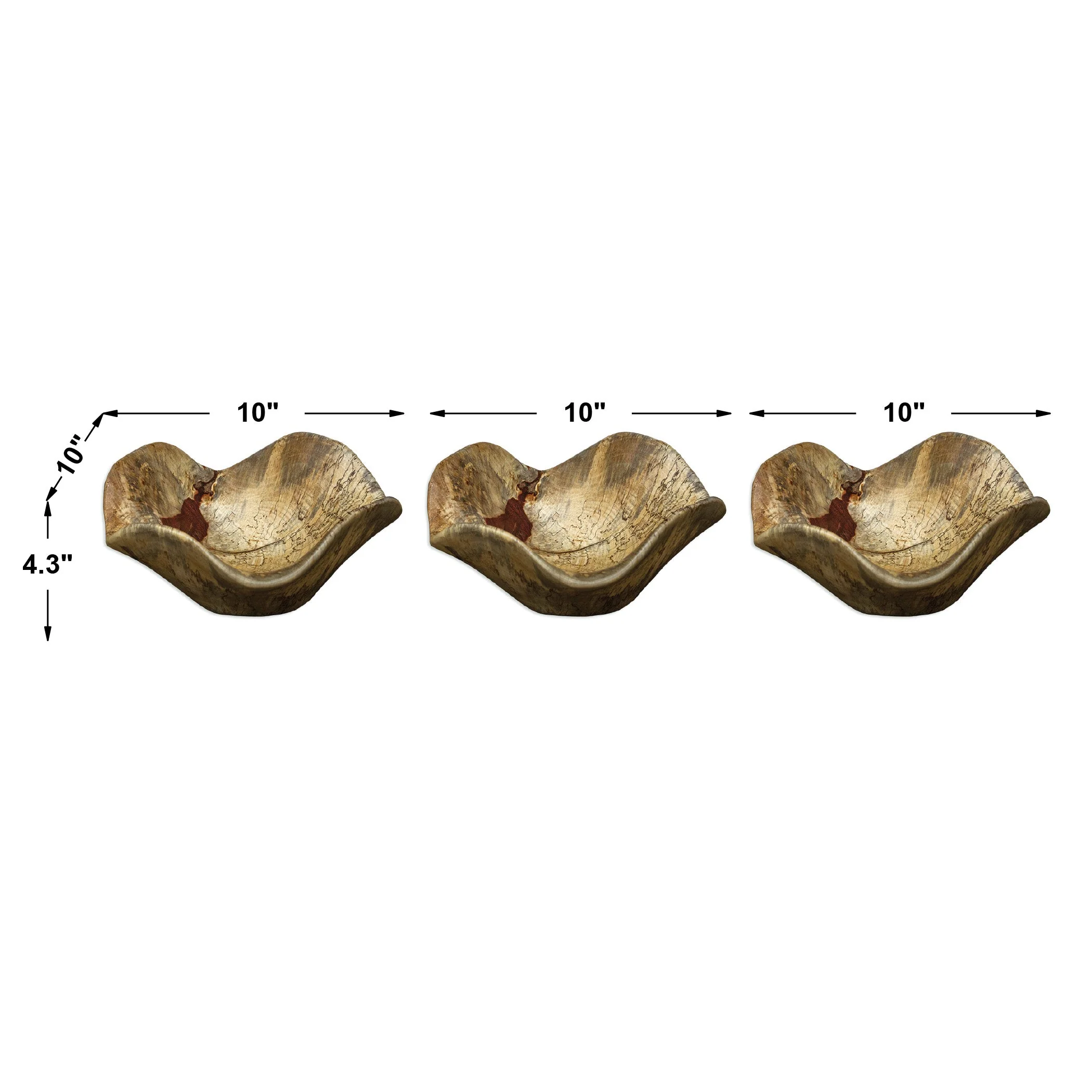Tamarine Wood Wall Decor, S/3 - Image 6