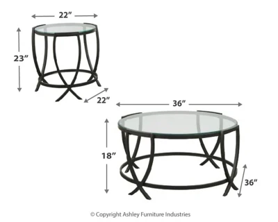 Tarrin Table (Set of 3) - Image 7