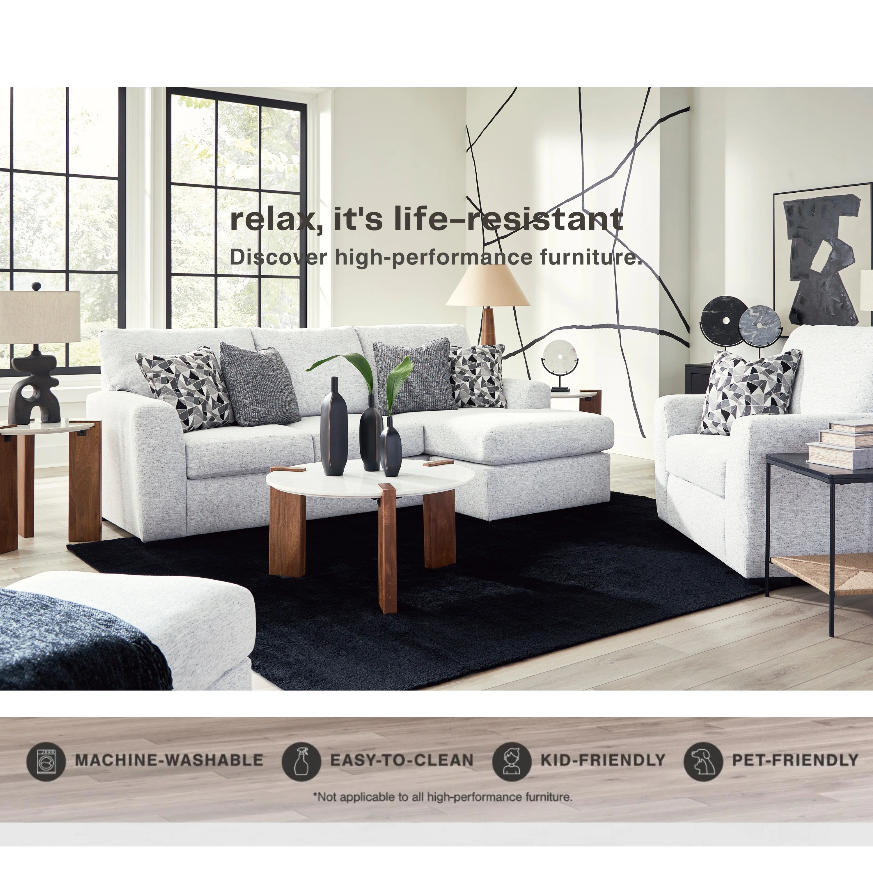 Tasselton Sofa Chaise - Image 6
