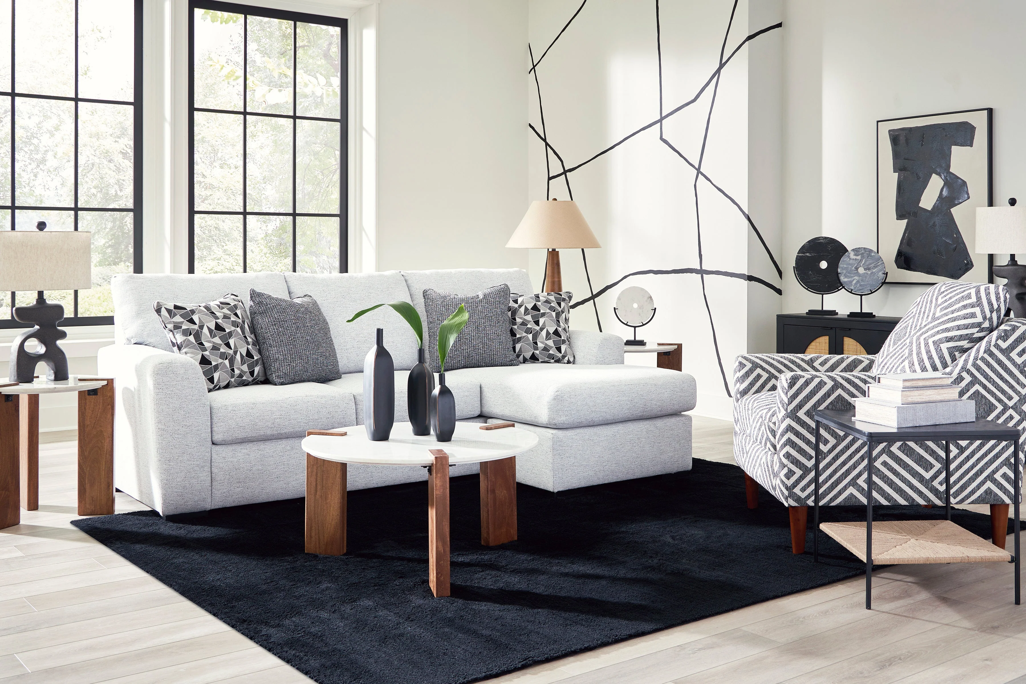 Tasselton Sofa Chaise - Image 9