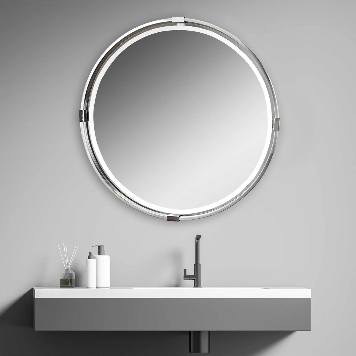 Tazlina Round Mirror - Image 2