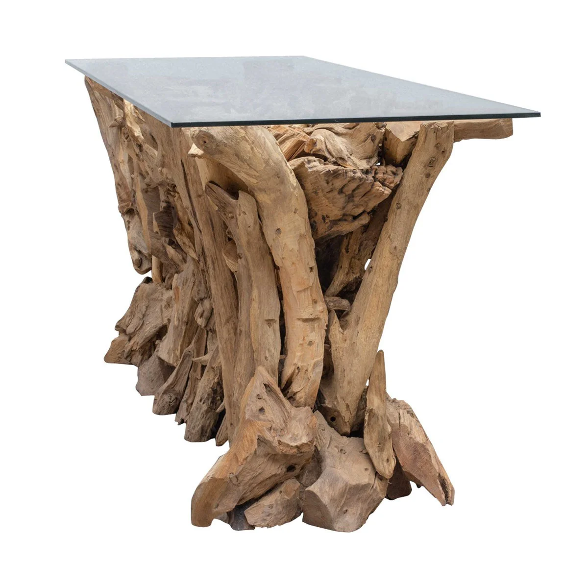 Teak Root Console Table, 2 Cartons - Image 6