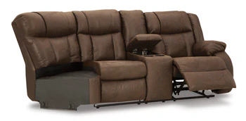 Trail Boys Right-Arm Facing Reclining Loveseat with Console - Image 3