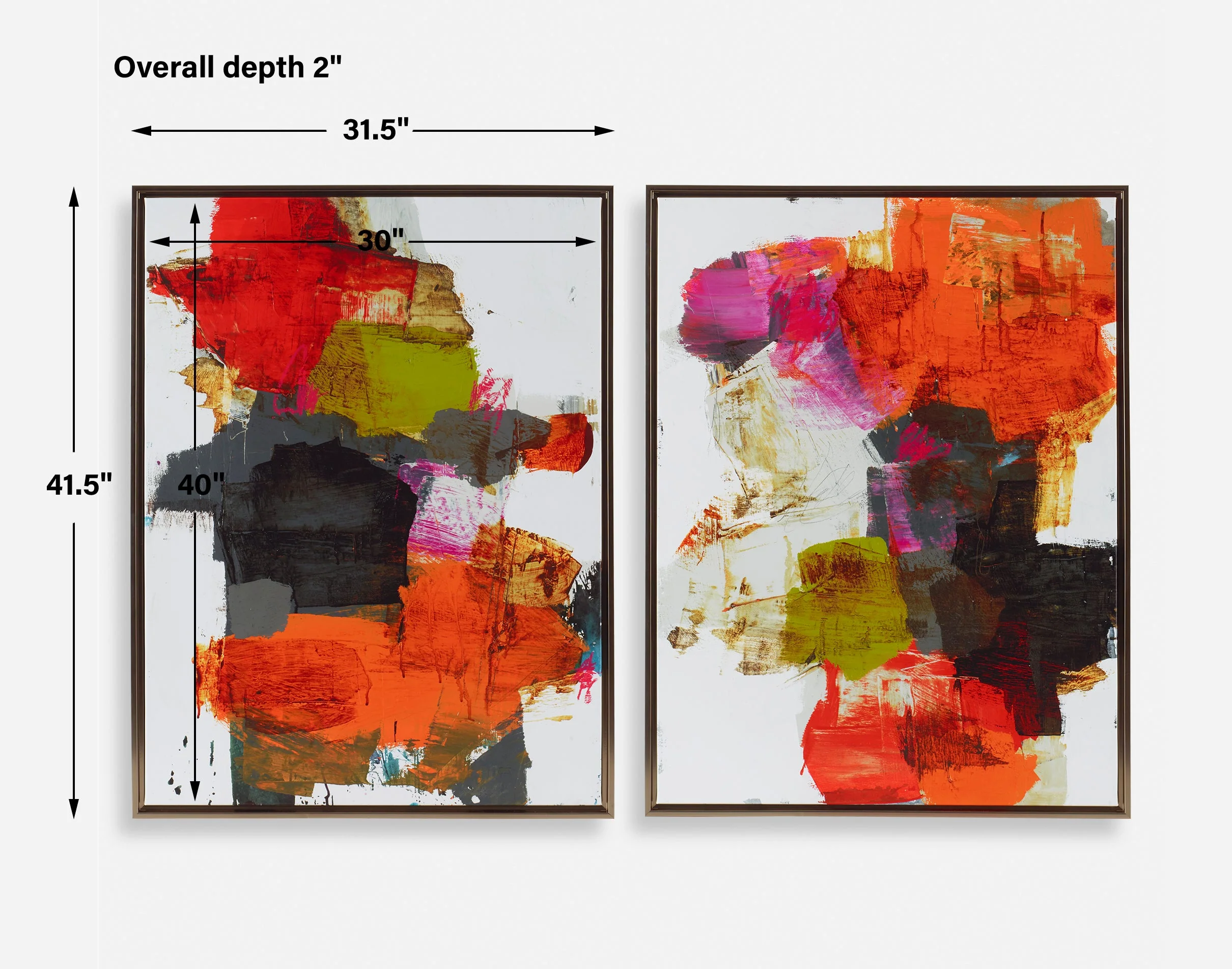 Tried And True Framed Abstract Art, S/2 - Image 5