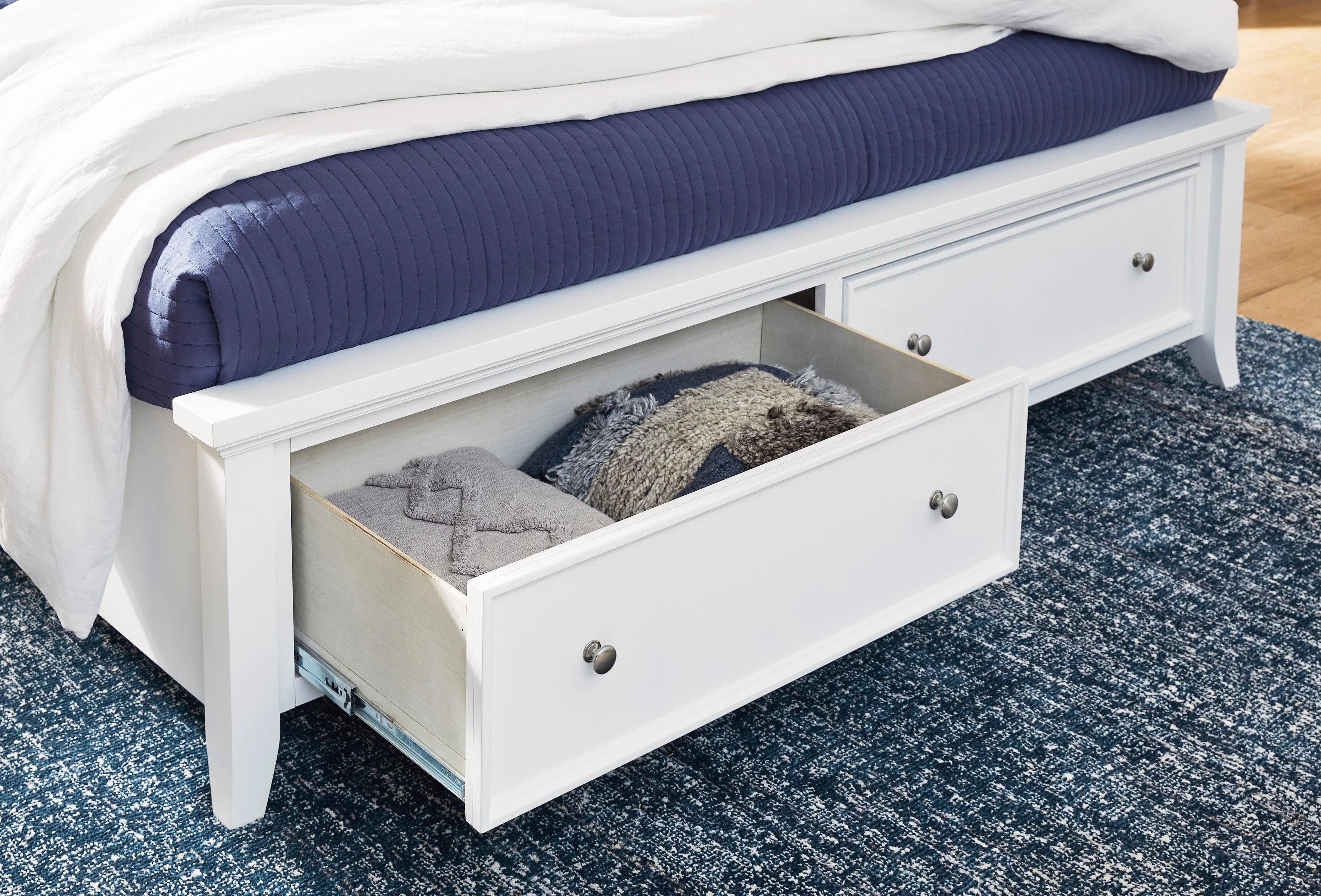 Trulani Queen Sleigh Storage Bed - Image 3