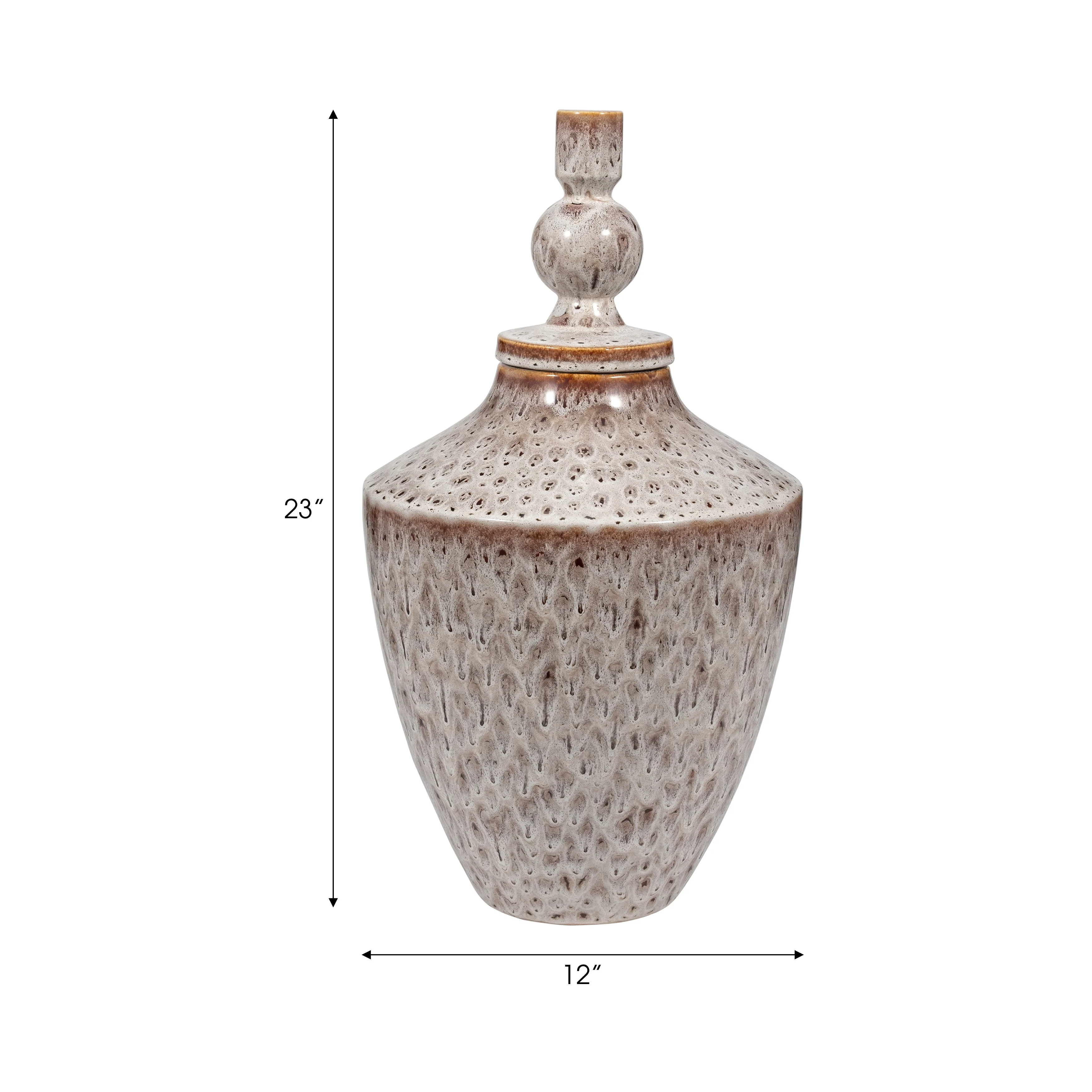 TRUMAN LARGE CERAMIC LIDDED JAR - Image 38