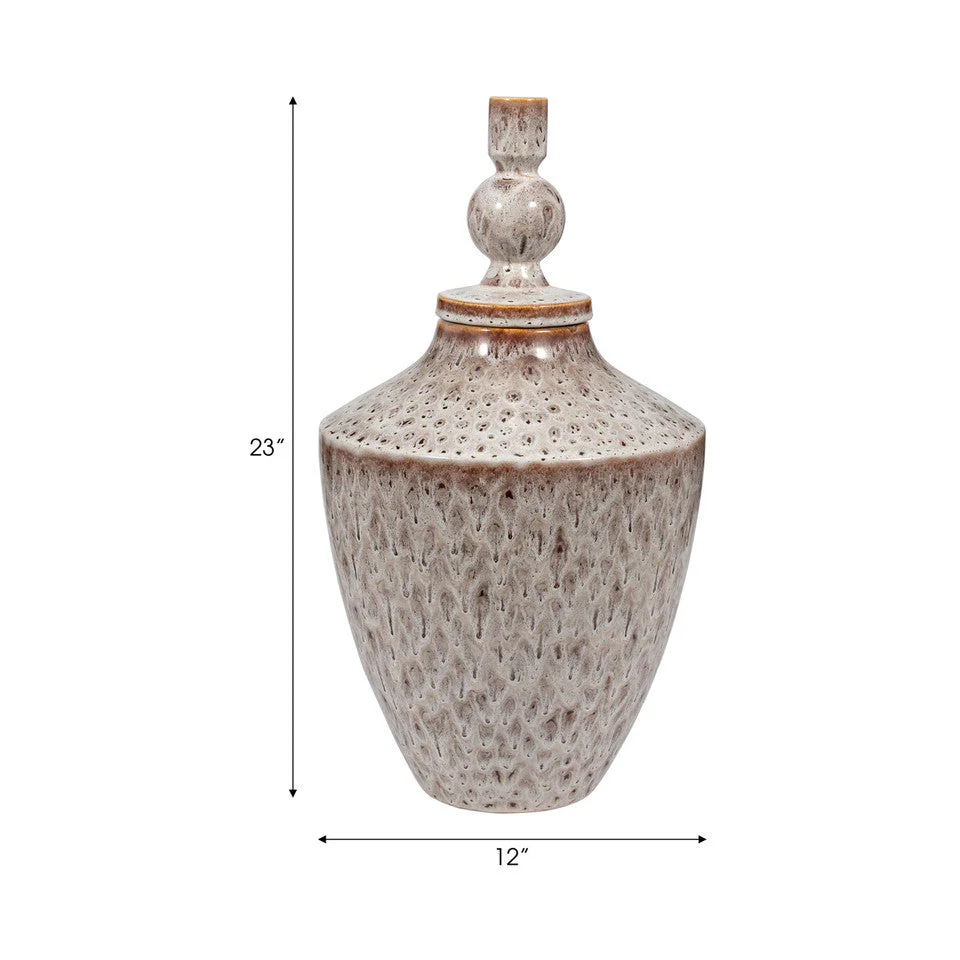 TRUMAN LARGE CERAMIC LIDDED JAR - Image 54