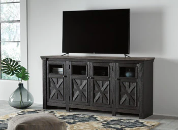 Tyler Creek 74" TV Stand - Image 5