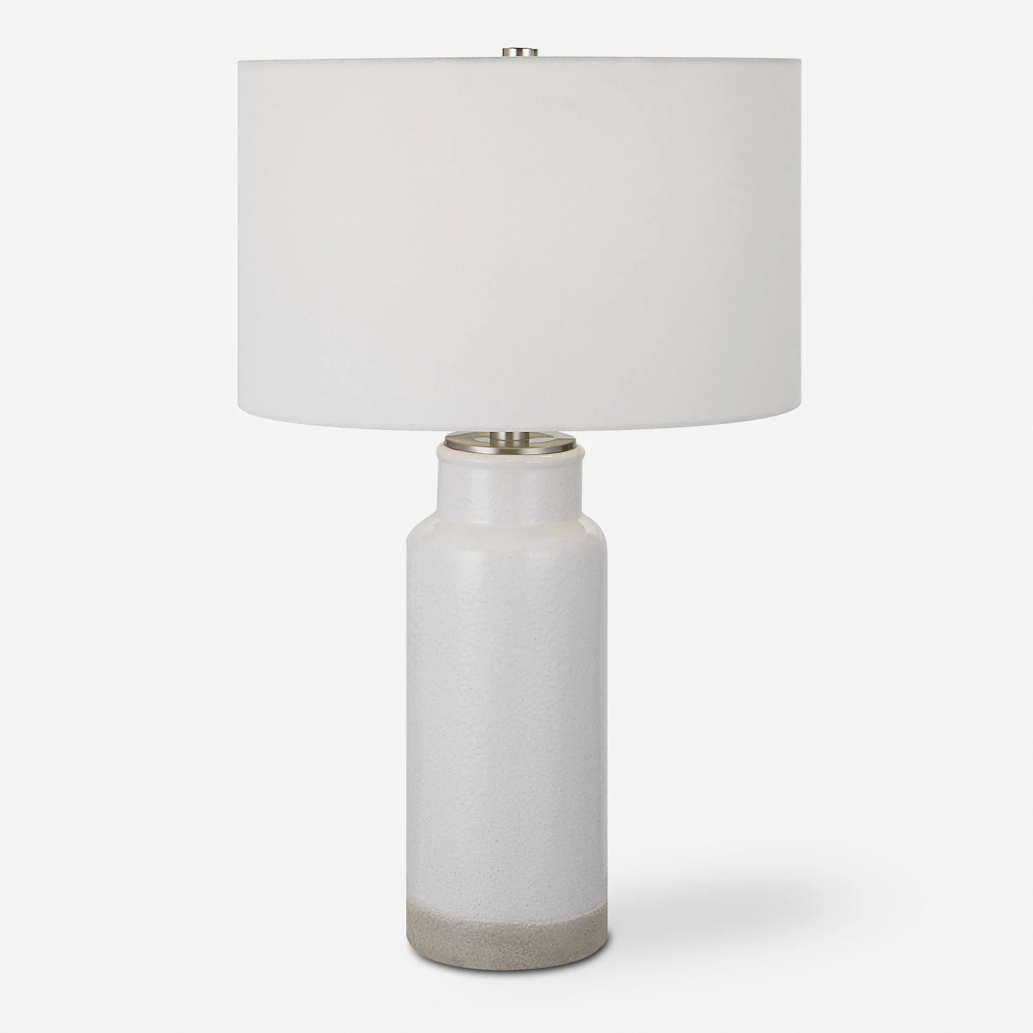 Uttermost Albany White Farmhouse Table Lamp - Image 3