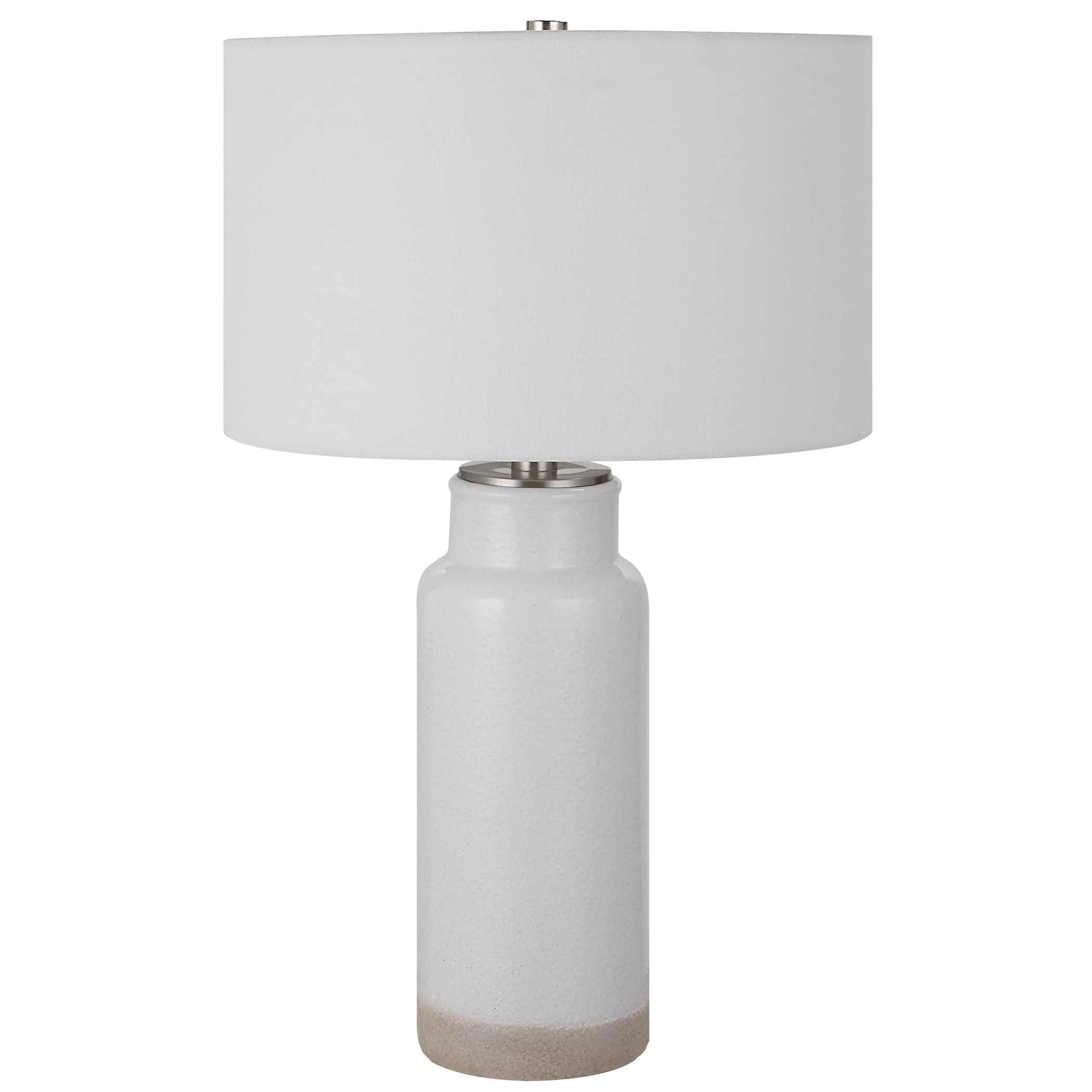 Uttermost Albany White Farmhouse Table Lamp - Image 6