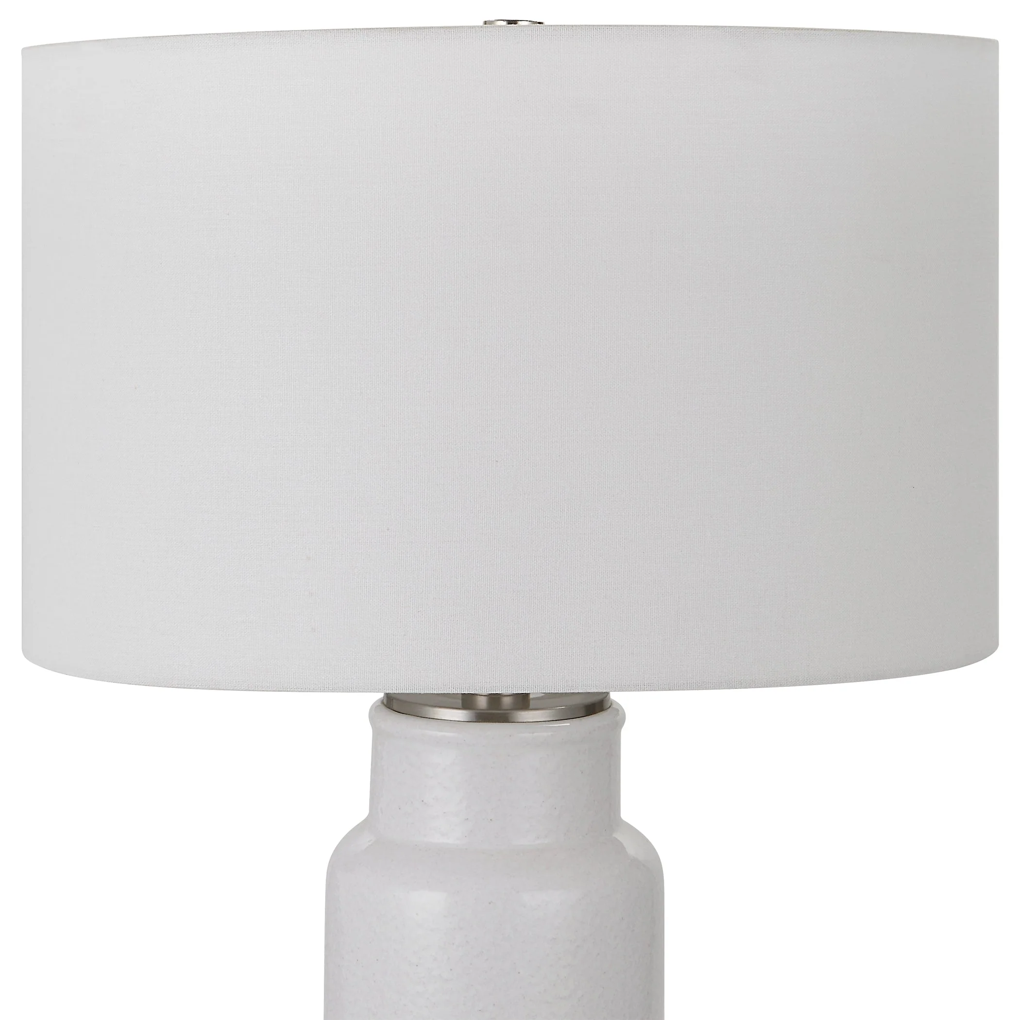 Uttermost Albany White Farmhouse Table Lamp - Image 7