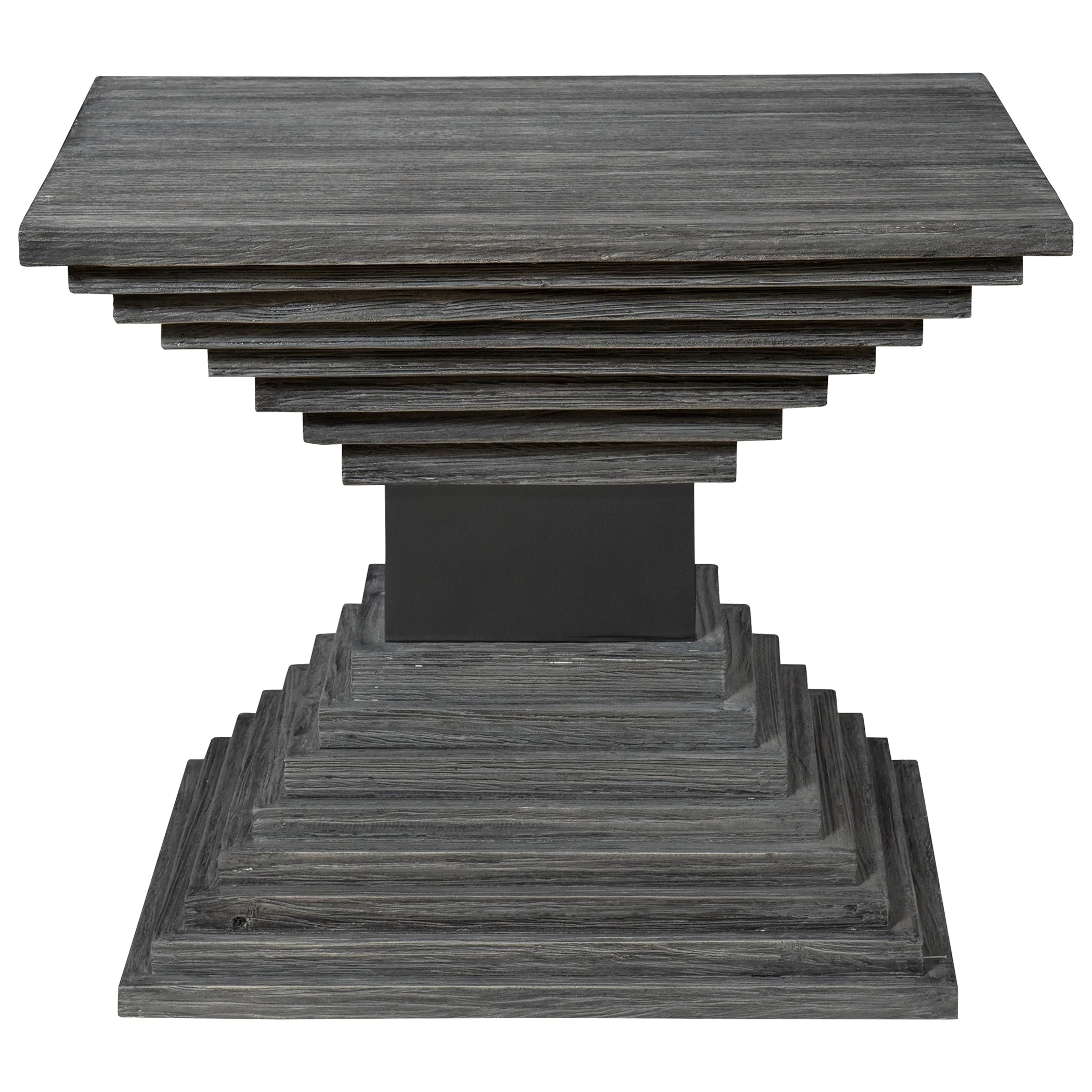 Uttermost Andes Wooden Geometric Accent Table - Image 3