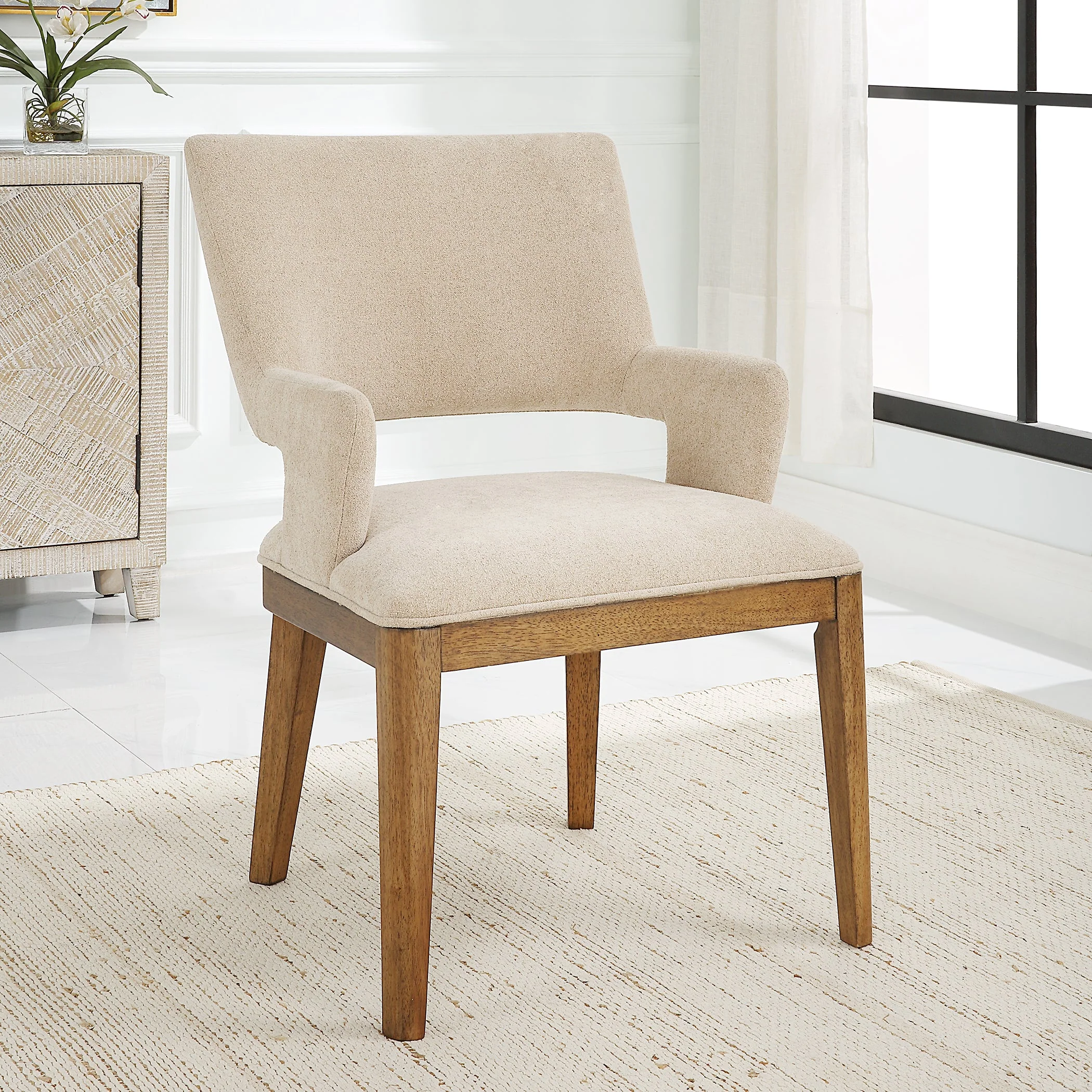 Uttermost Aspect Mid-Century Dining Chair - Image 2