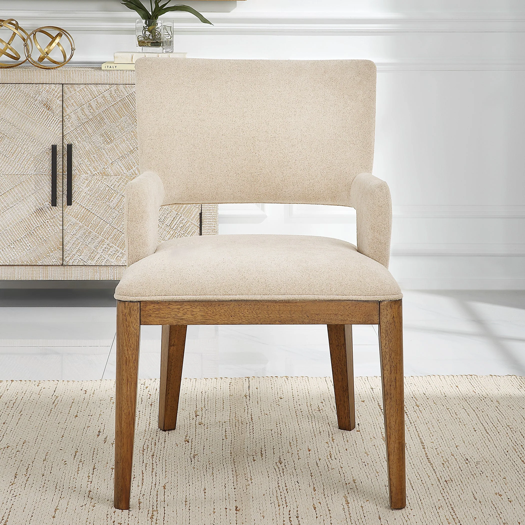 Uttermost Aspect Mid-Century Dining Chair - Image 4