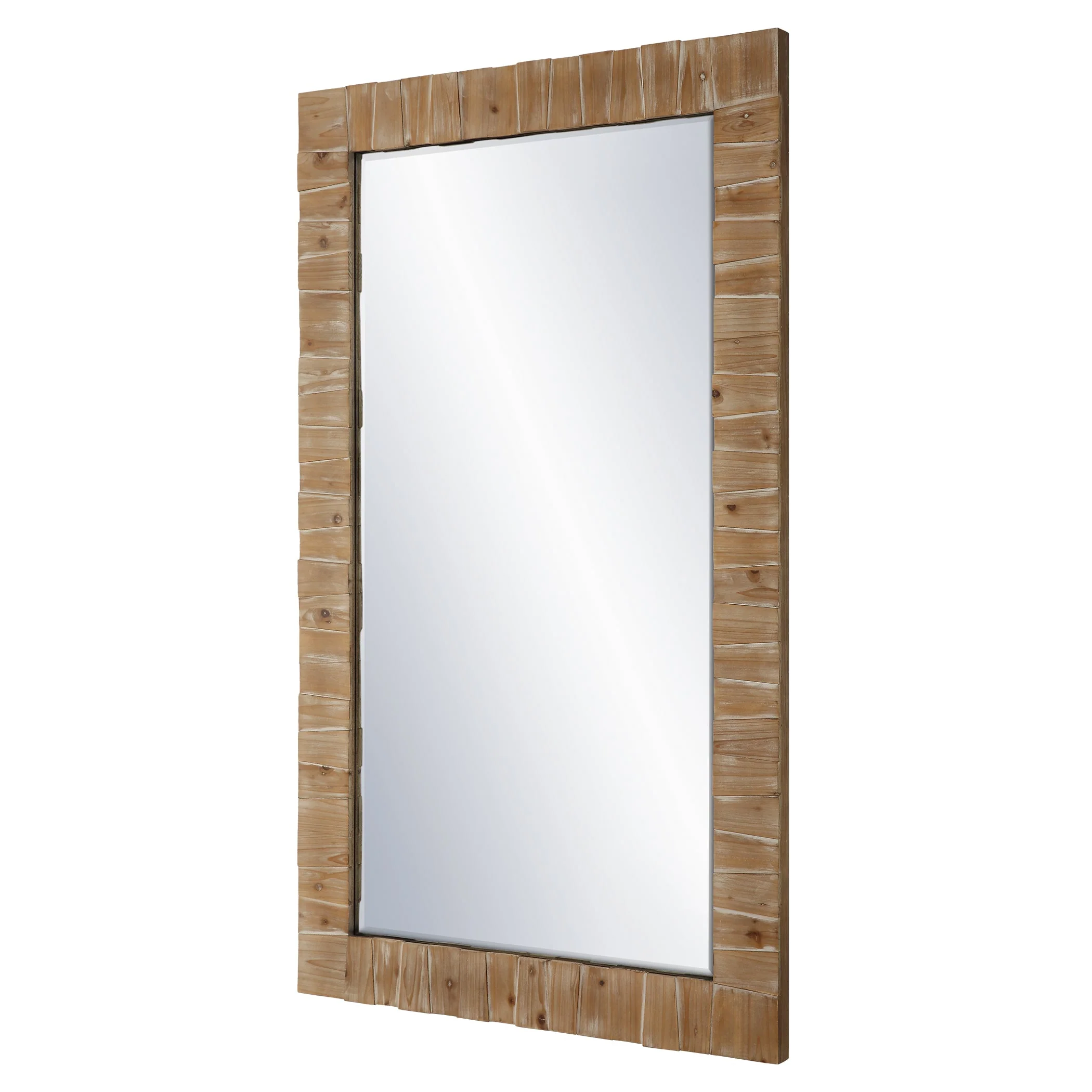 Uttermost Ayanna Gray Washed Wood Mirror - Image 5