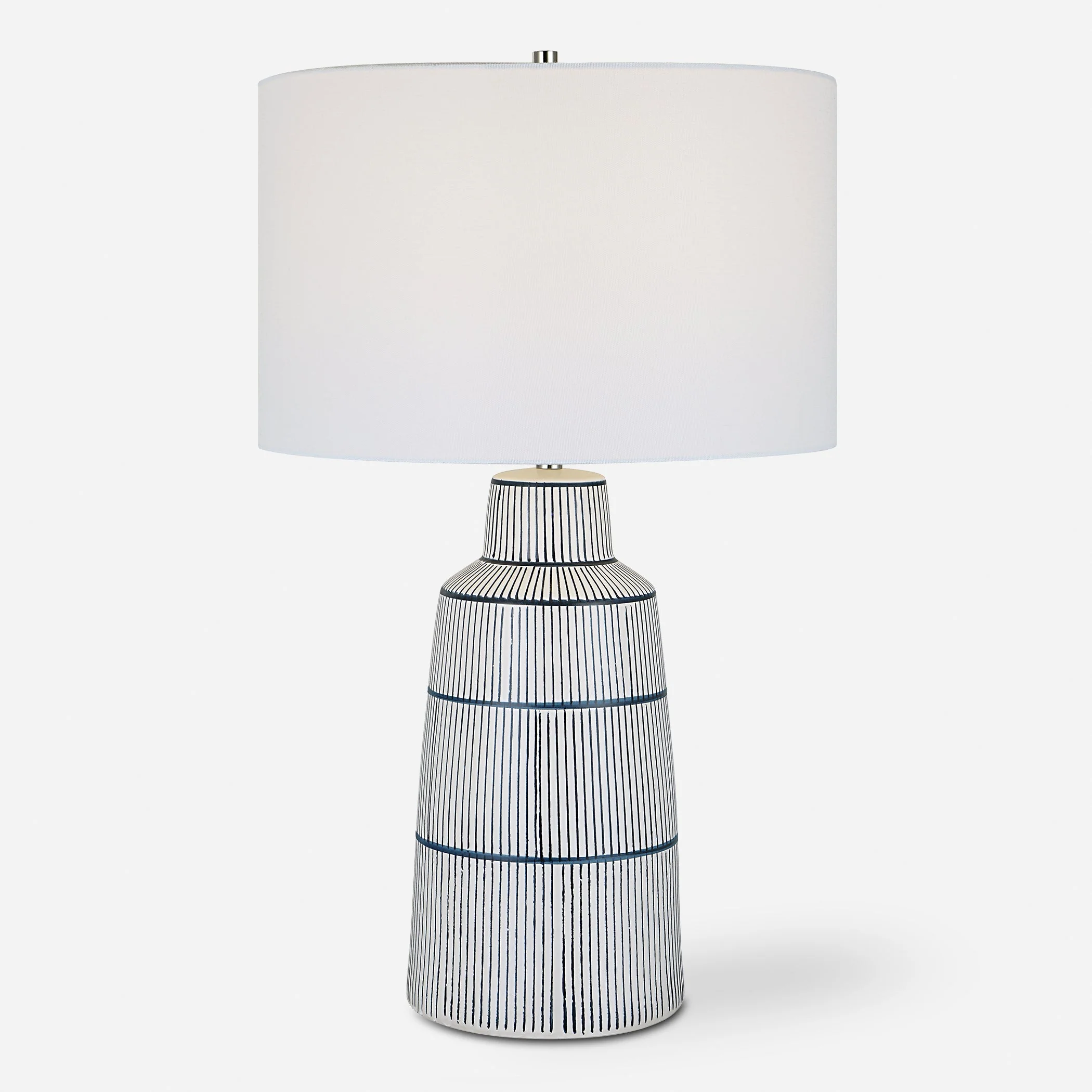 Uttermost Breton Nautical Stripe Table Lamp - Image 3