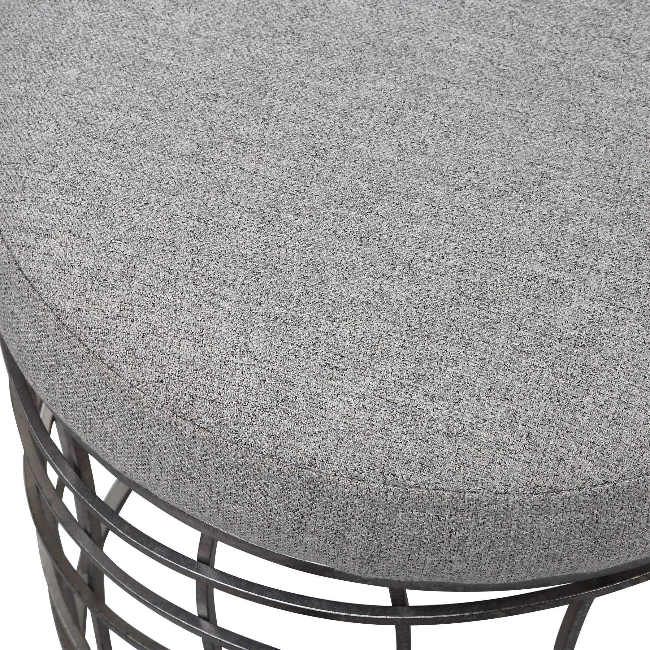 Uttermost Carnival Iron Round Accent Stool - Image 6