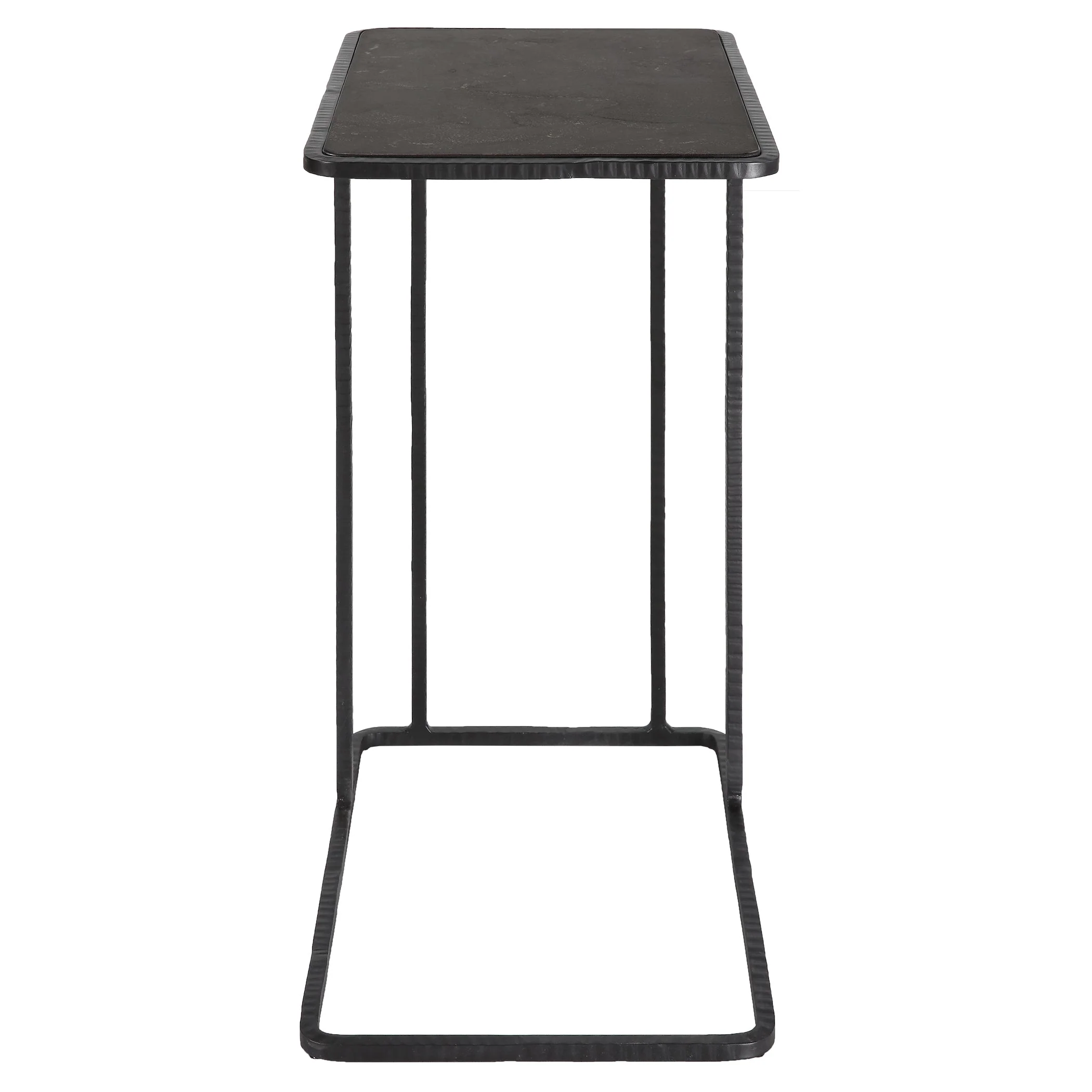 Uttermost Cavern Stone & Iron Accent Table - Image 6
