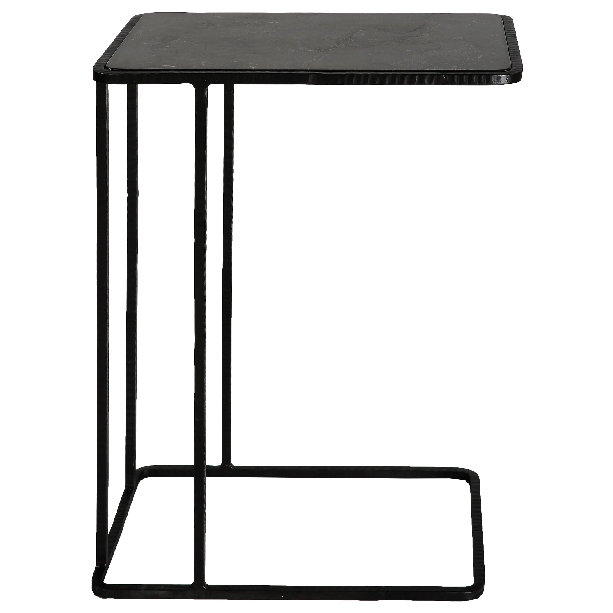 Uttermost Cavern Stone & Iron Accent Table - Image 7
