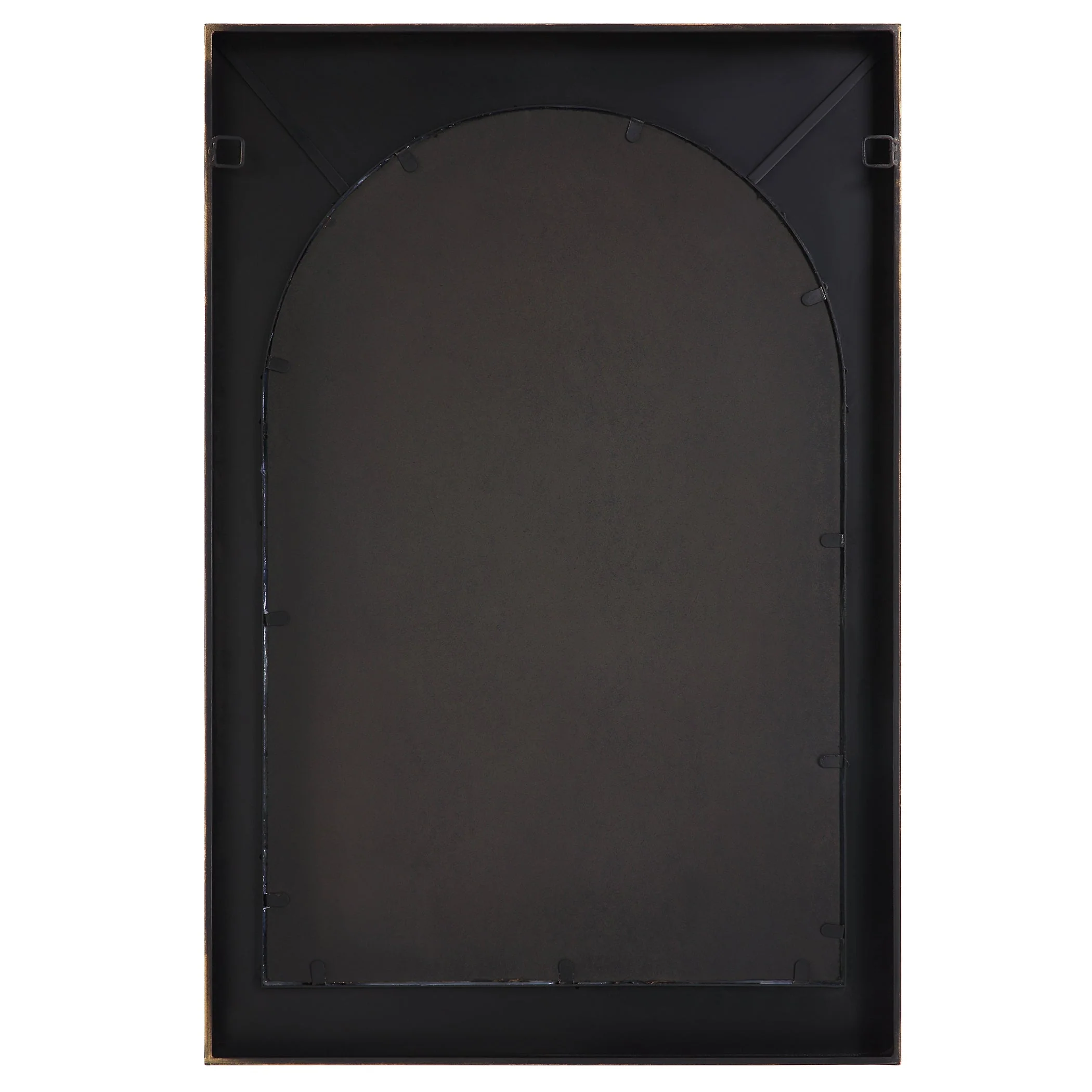 Uttermost Crisanta Gloss White Arch Mirror - Image 8