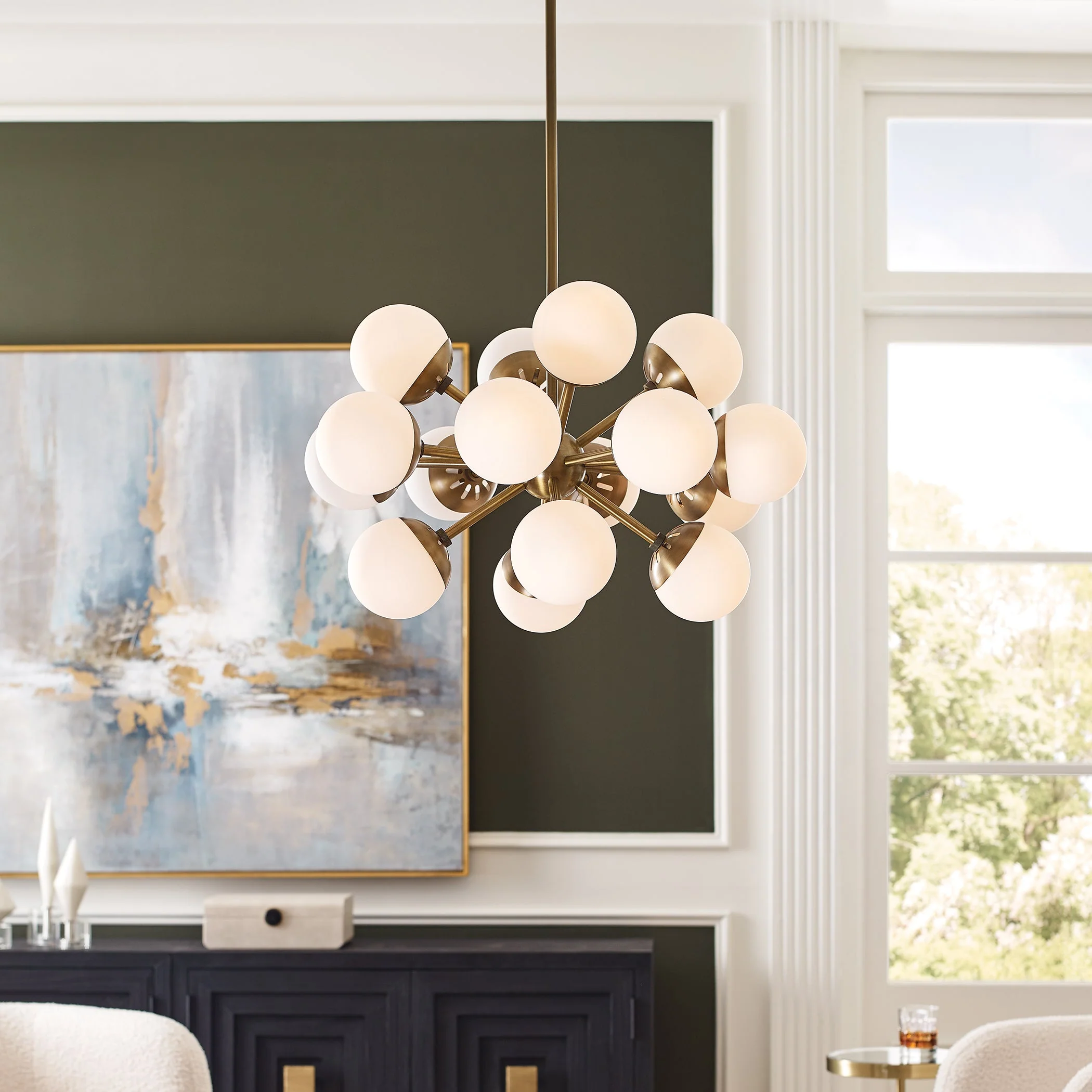 Uttermost Droplet 16 Light Sputnik Chandelier - Image 2