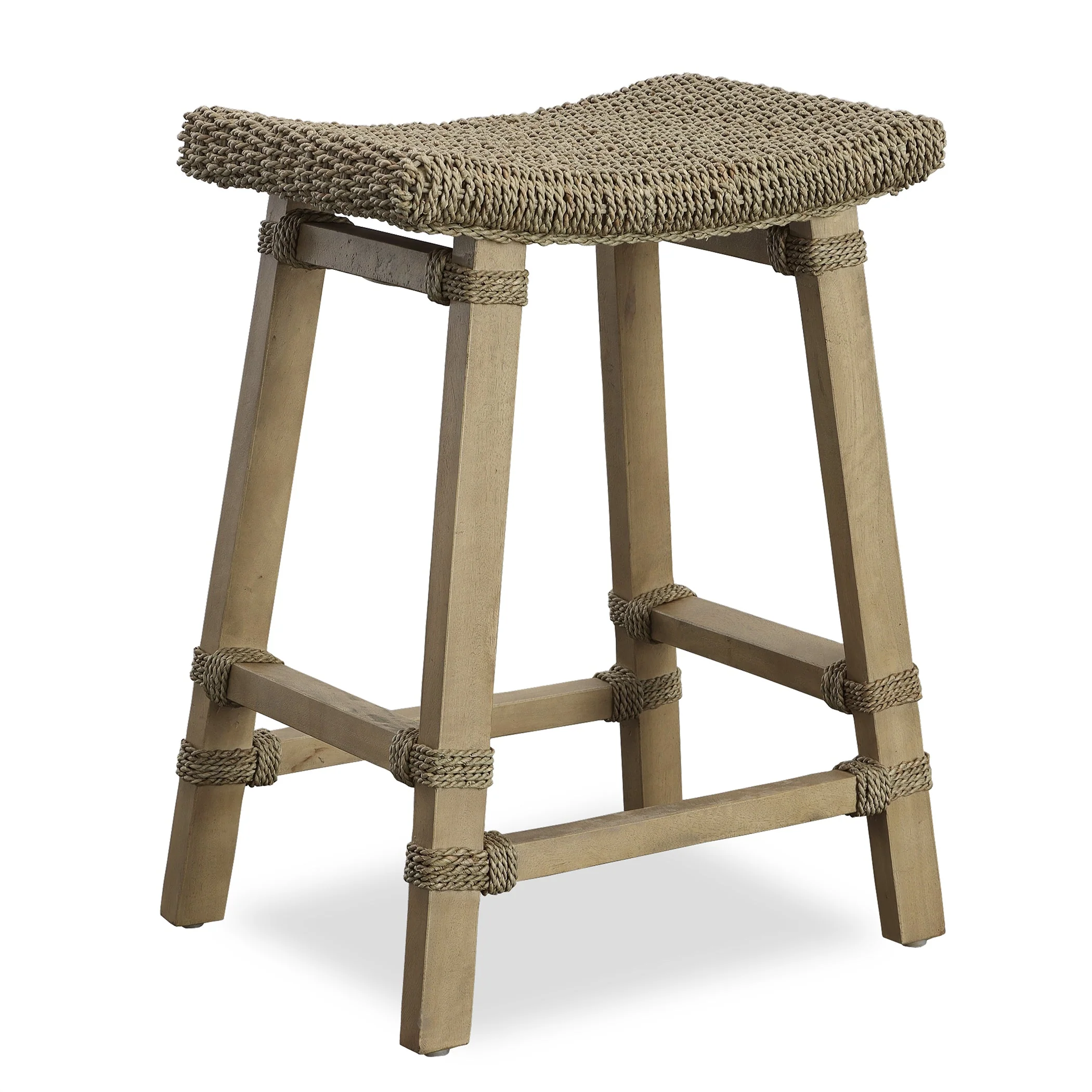 Uttermost Everglade Sea Grass Counter Stool - Image 7