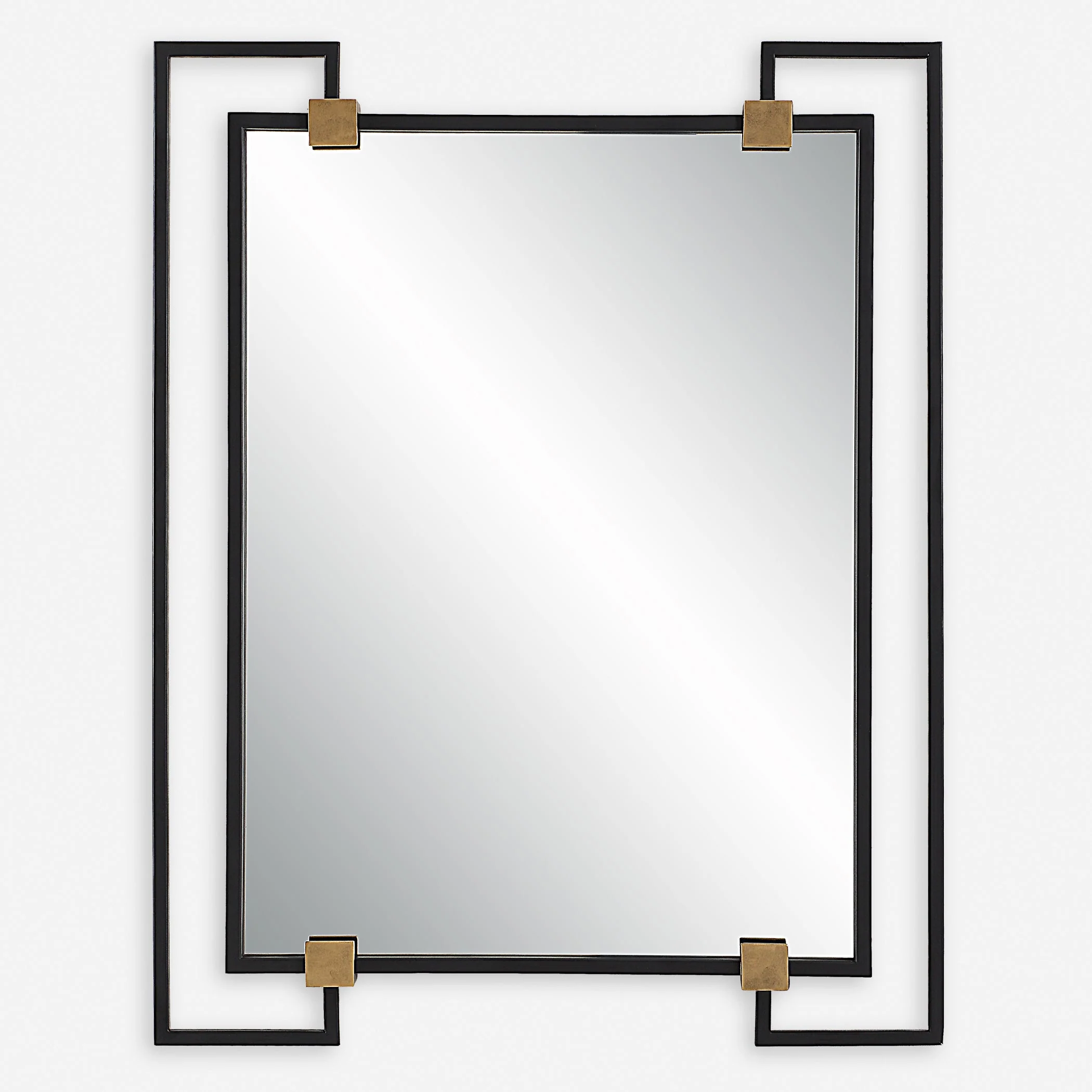 Uttermost Ivey Rectangle Industrial Mirror