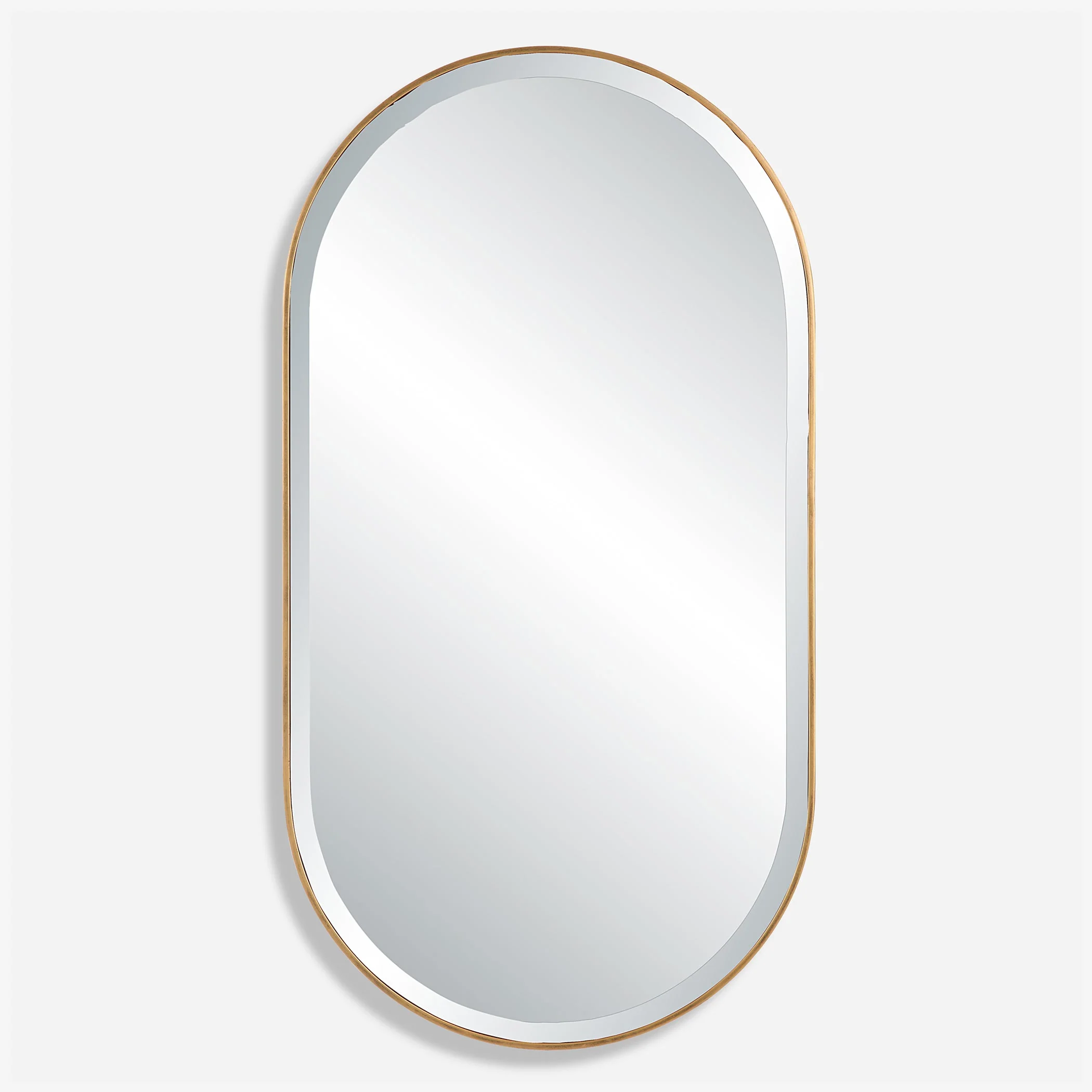 Uttermost Lago Oval Gold Mirror - Image 3