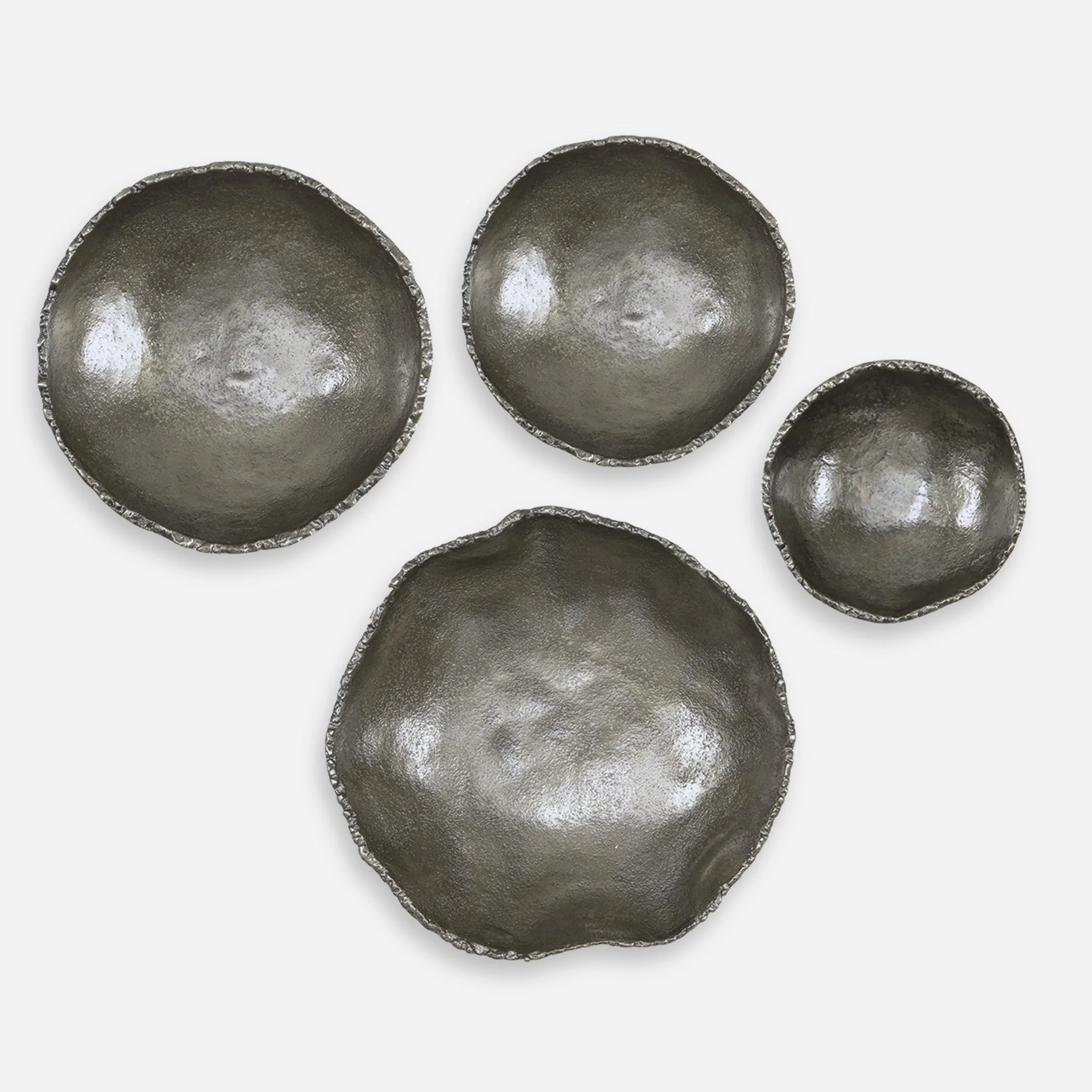 Uttermost Lucky Coins Nickel Wall Decor, Set/4 - Image 4