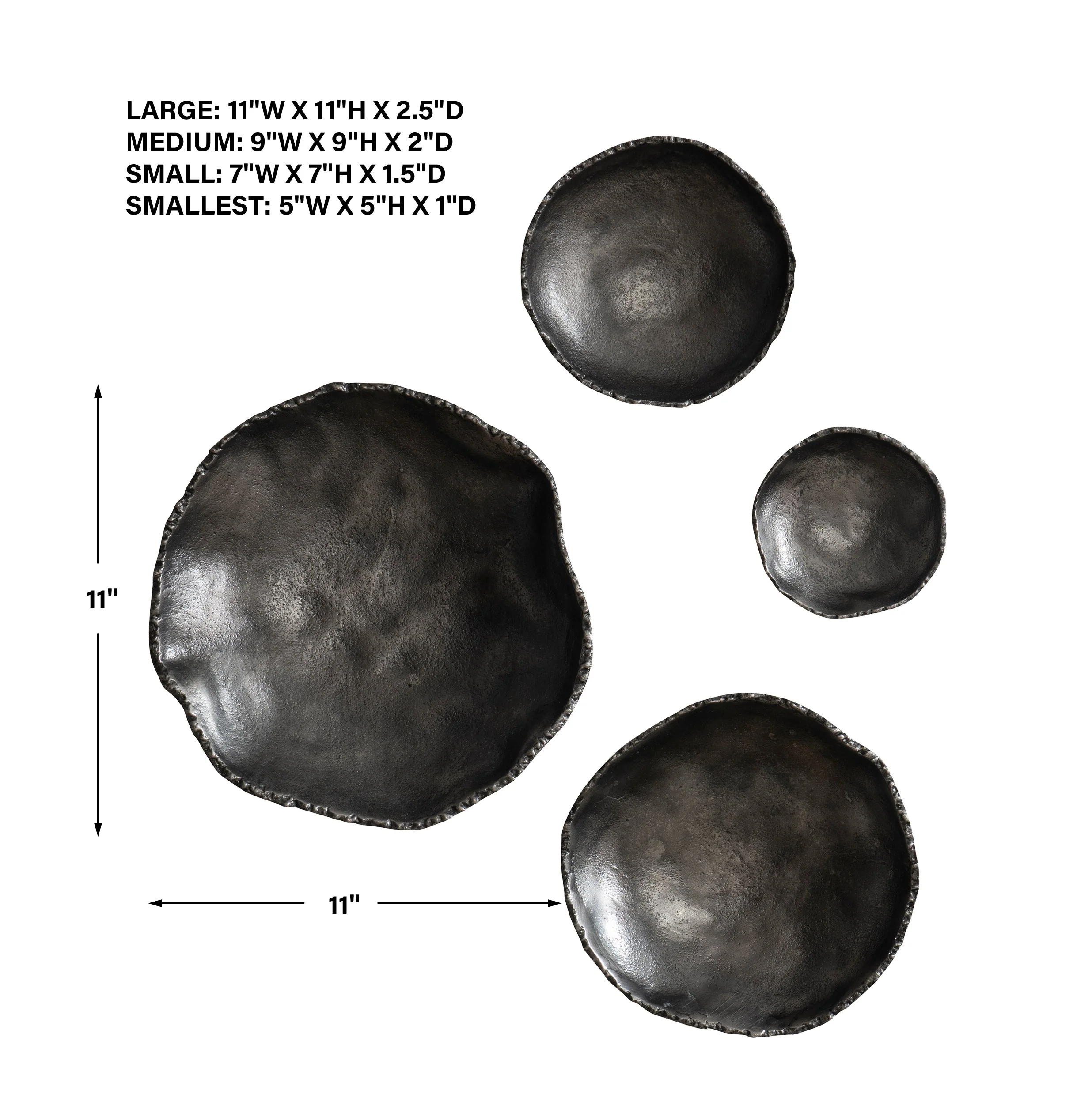 Uttermost Lucky Coins Nickel Wall Decor, Set/4 - Image 5