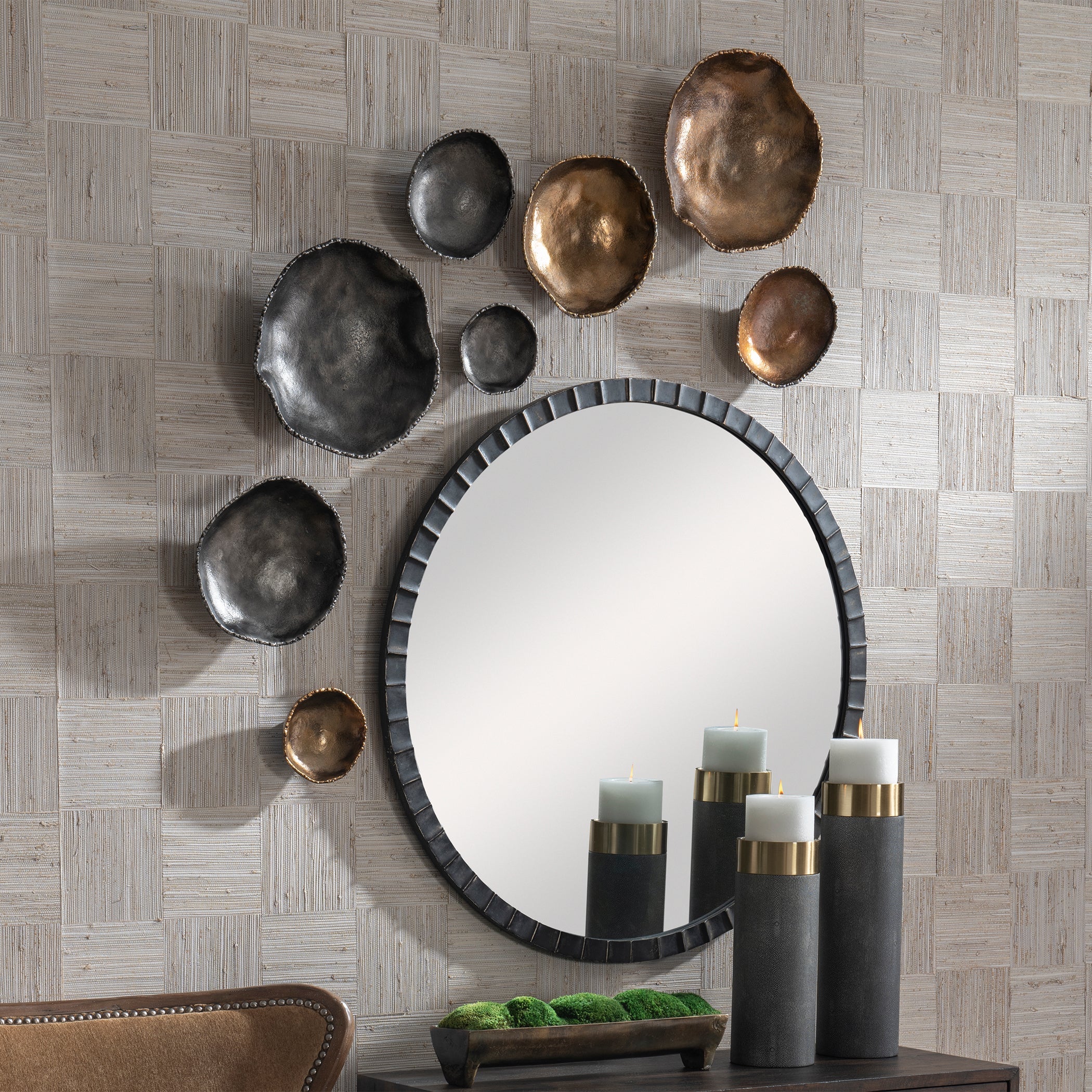 Uttermost Lucky Coins Nickel Wall Decor, Set/4 - Image 7