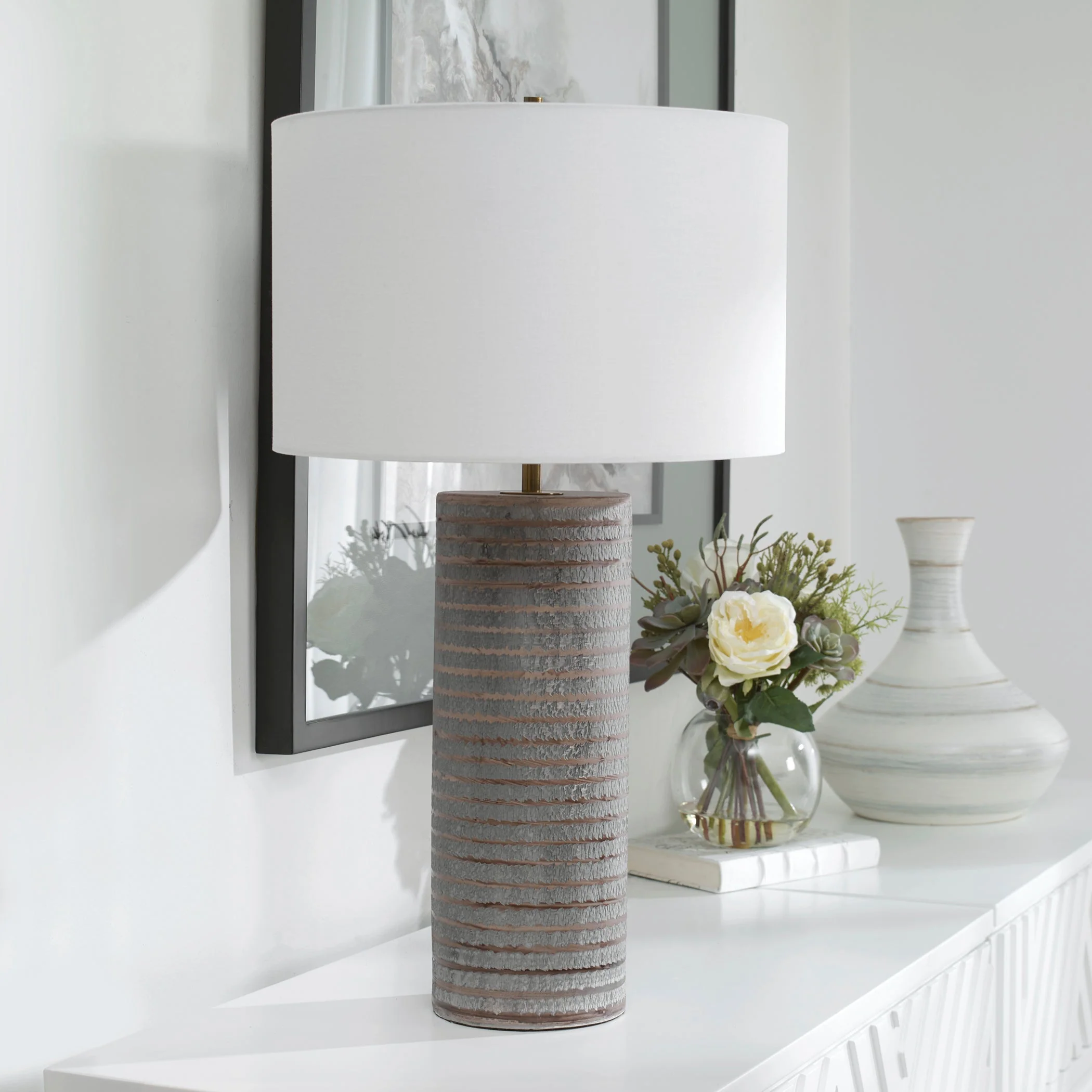 Uttermost Monolith Gray Table Lamp - Image 8