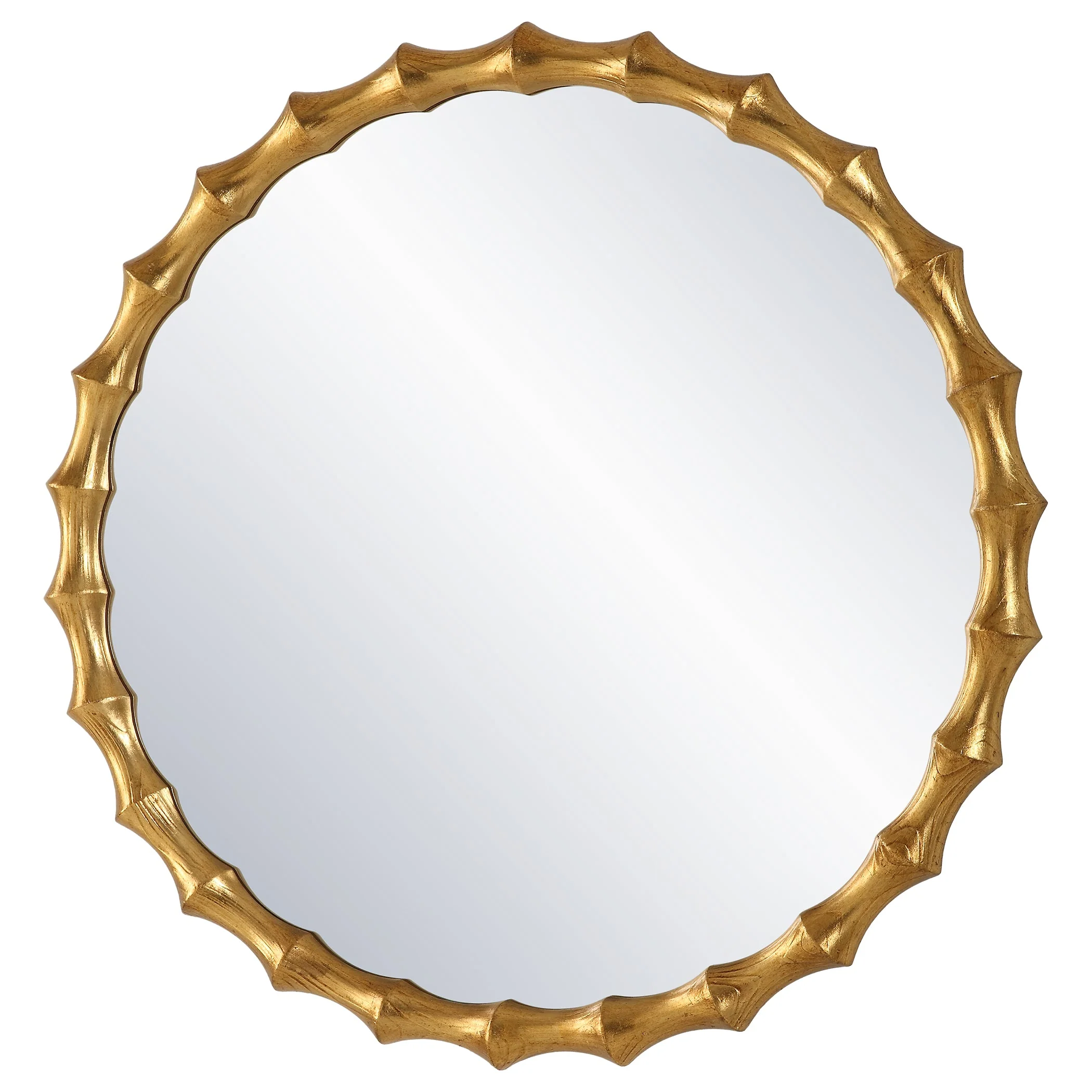 Uttermost Nacala Round Gold Mirror - Image 5