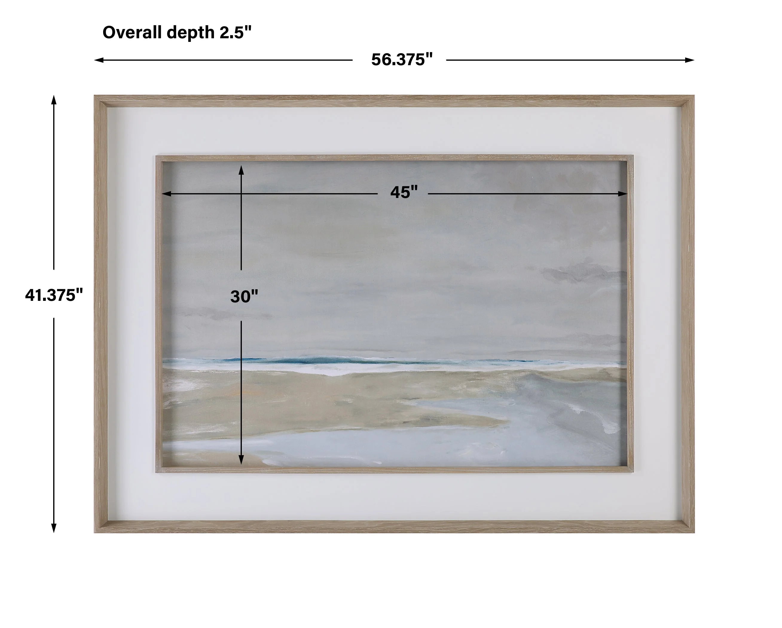Uttermost Oregon Coast Framed Print - Image 6
