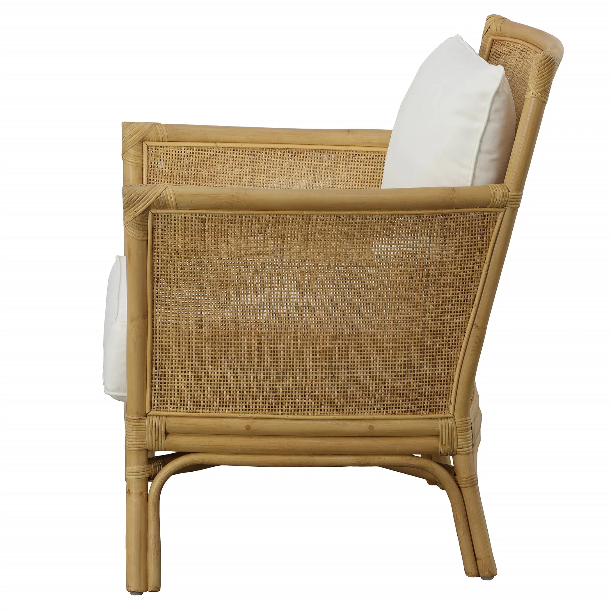Uttermost Pacific Rattan Armchair - Image 6