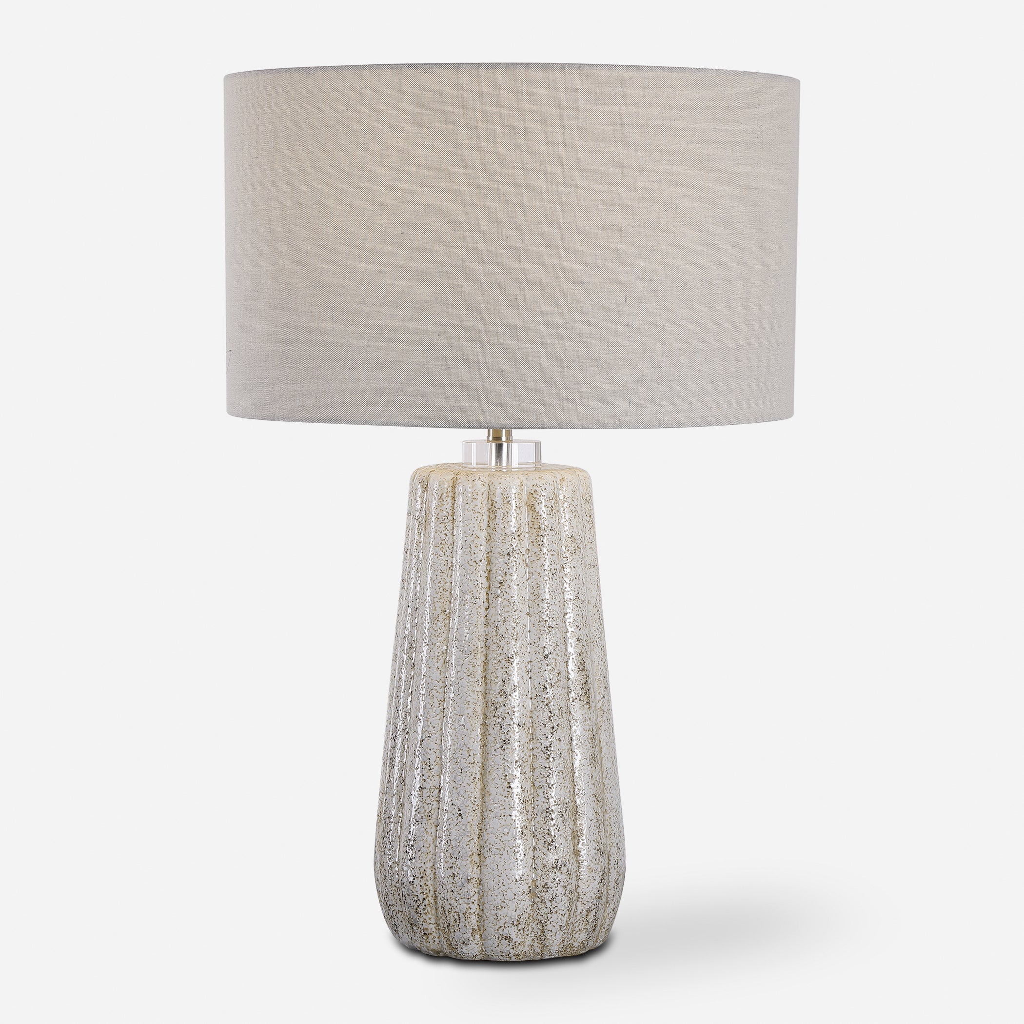 Uttermost Pikes Stone-Ivory Table Lamp - Image 3