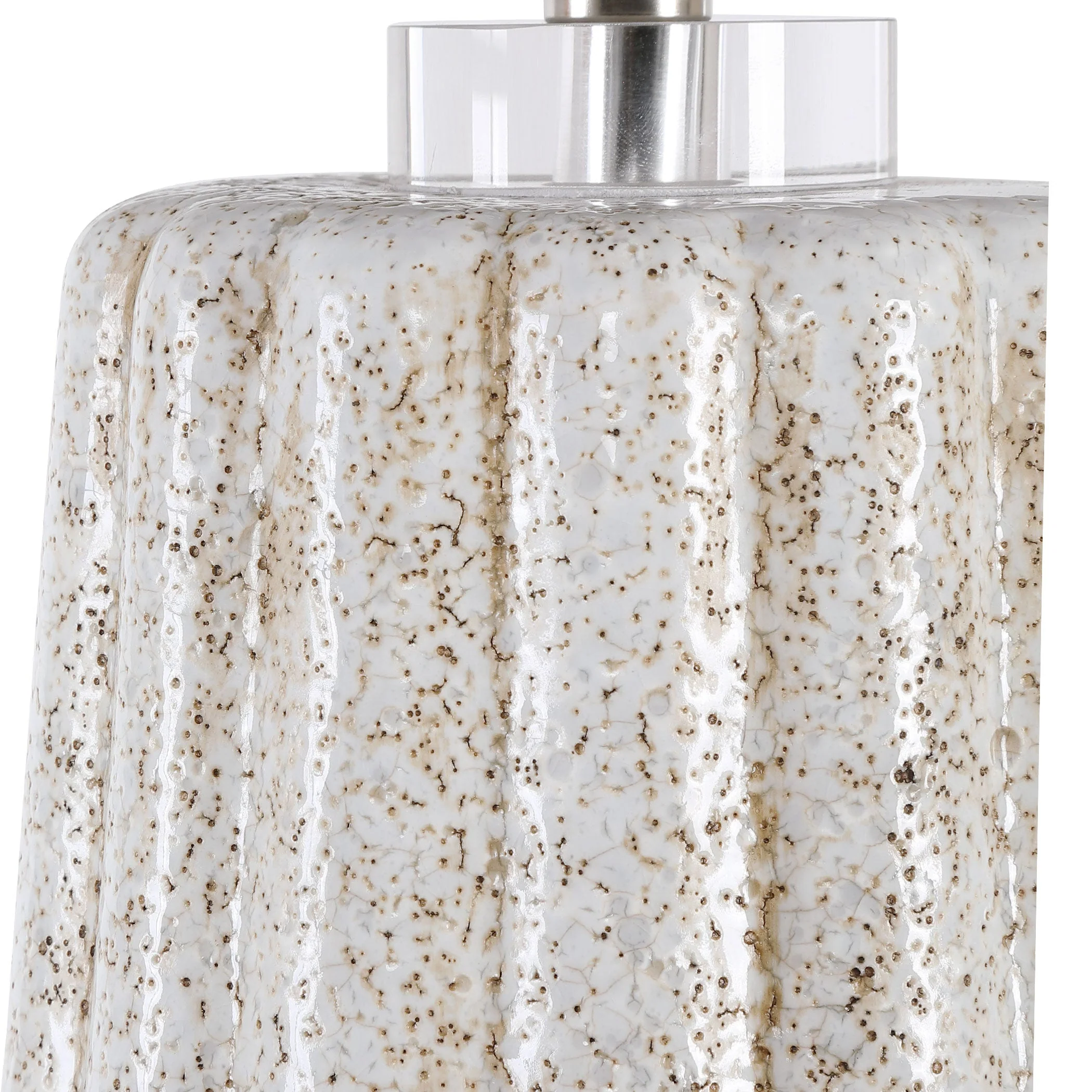 Uttermost Pikes Stone-Ivory Table Lamp - Image 7
