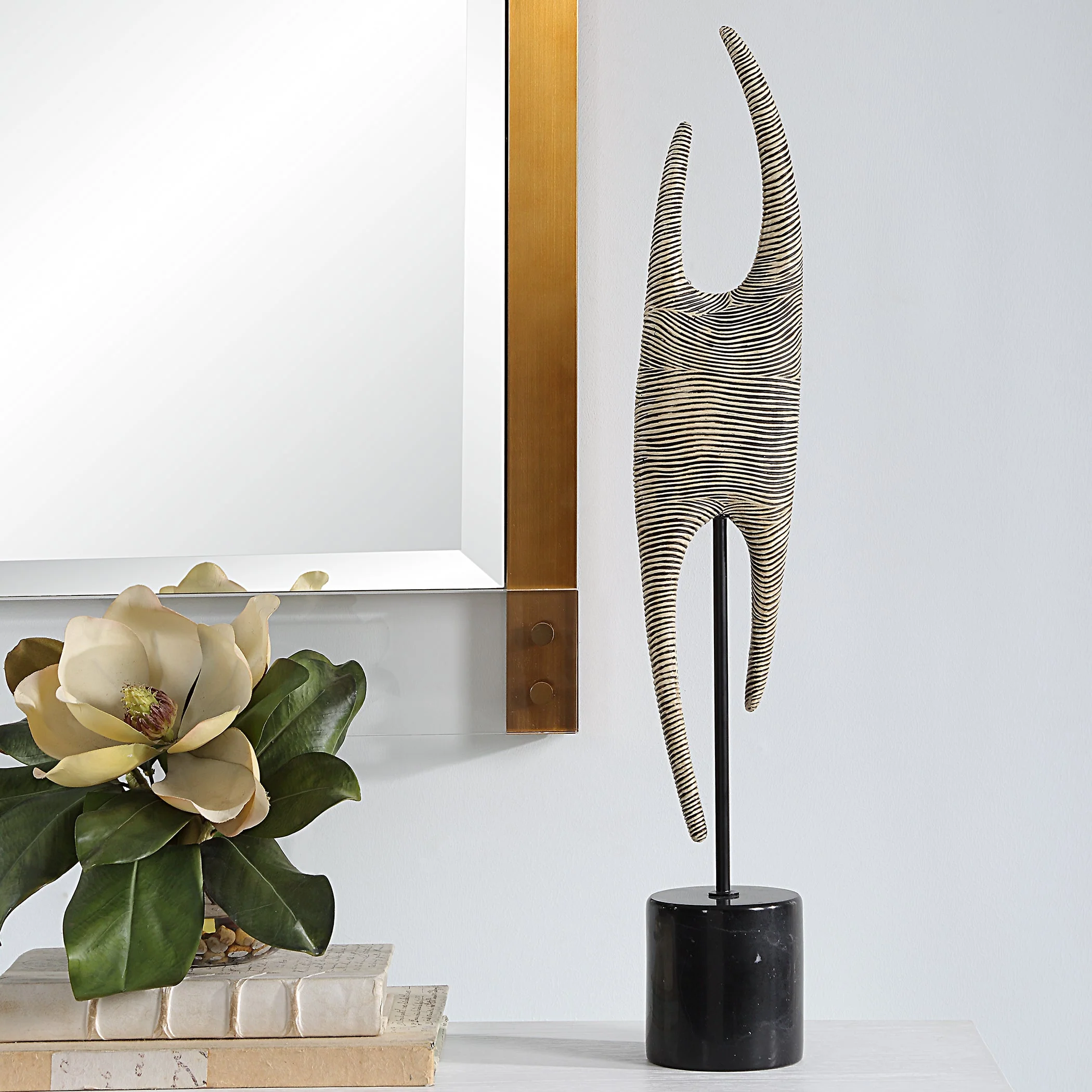 Uttermost Pochette Ribbed Sculpture - Image 2