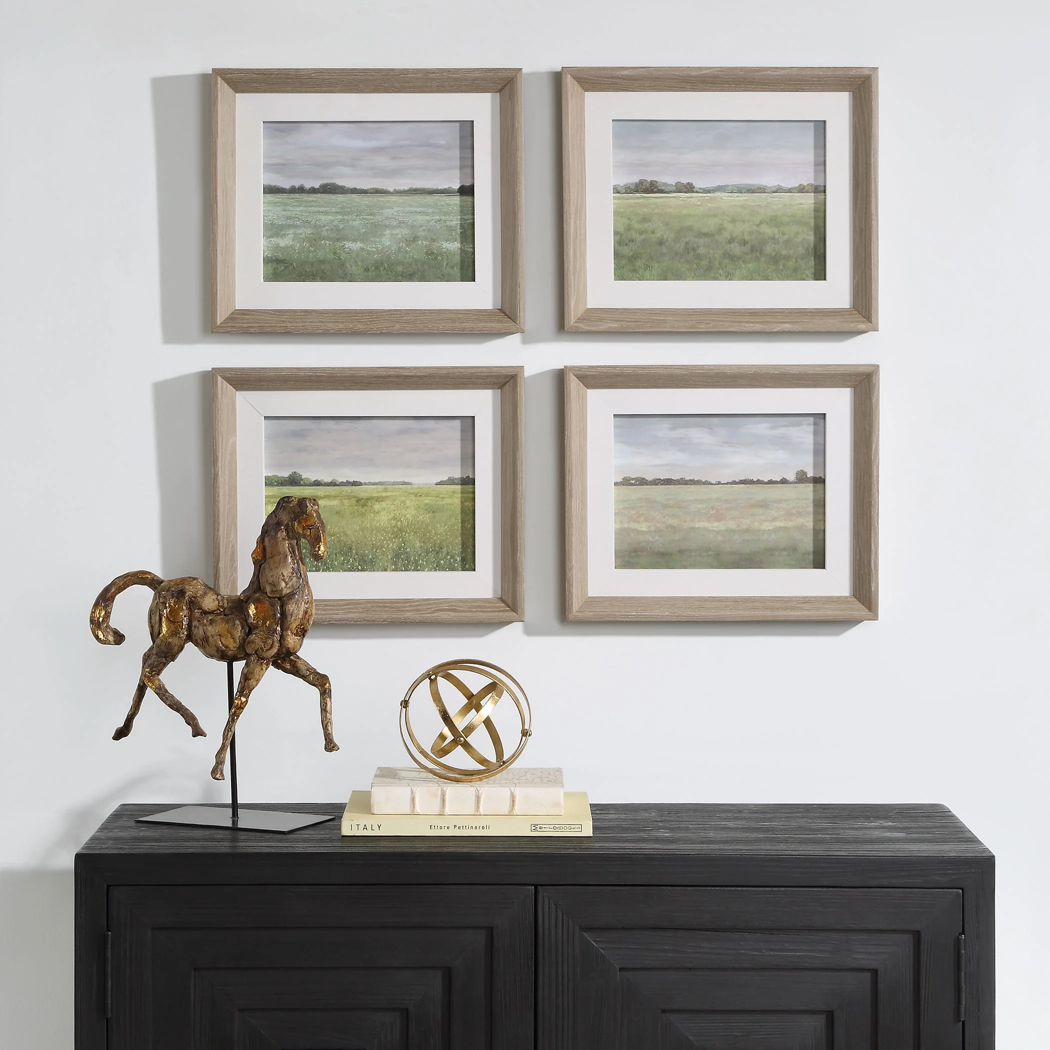 Uttermost Quiet Meadows Framed Prints, S/4 - Image 2