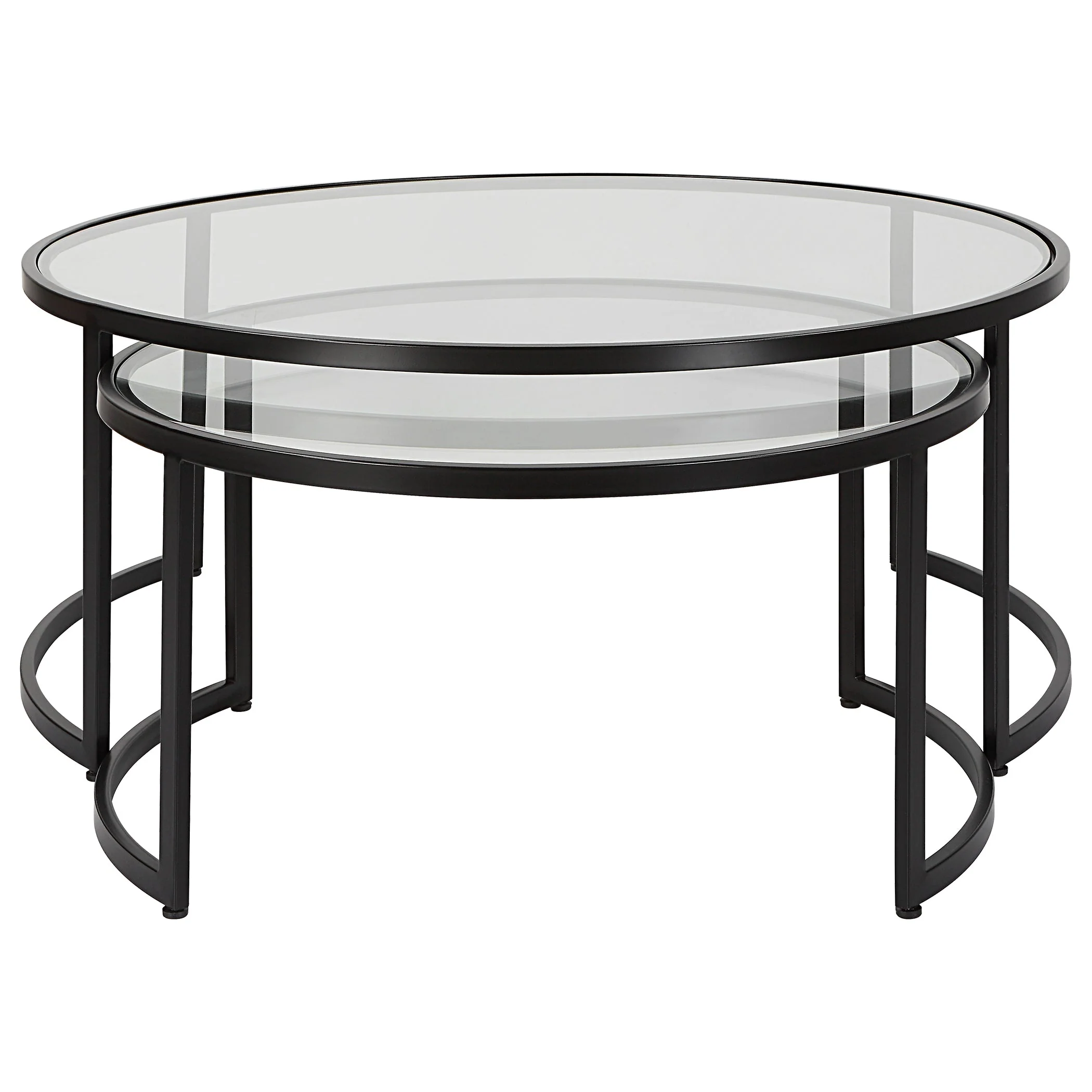 Uttermost Rhea Black Nesting Coffee Tables S/2 - Image 4