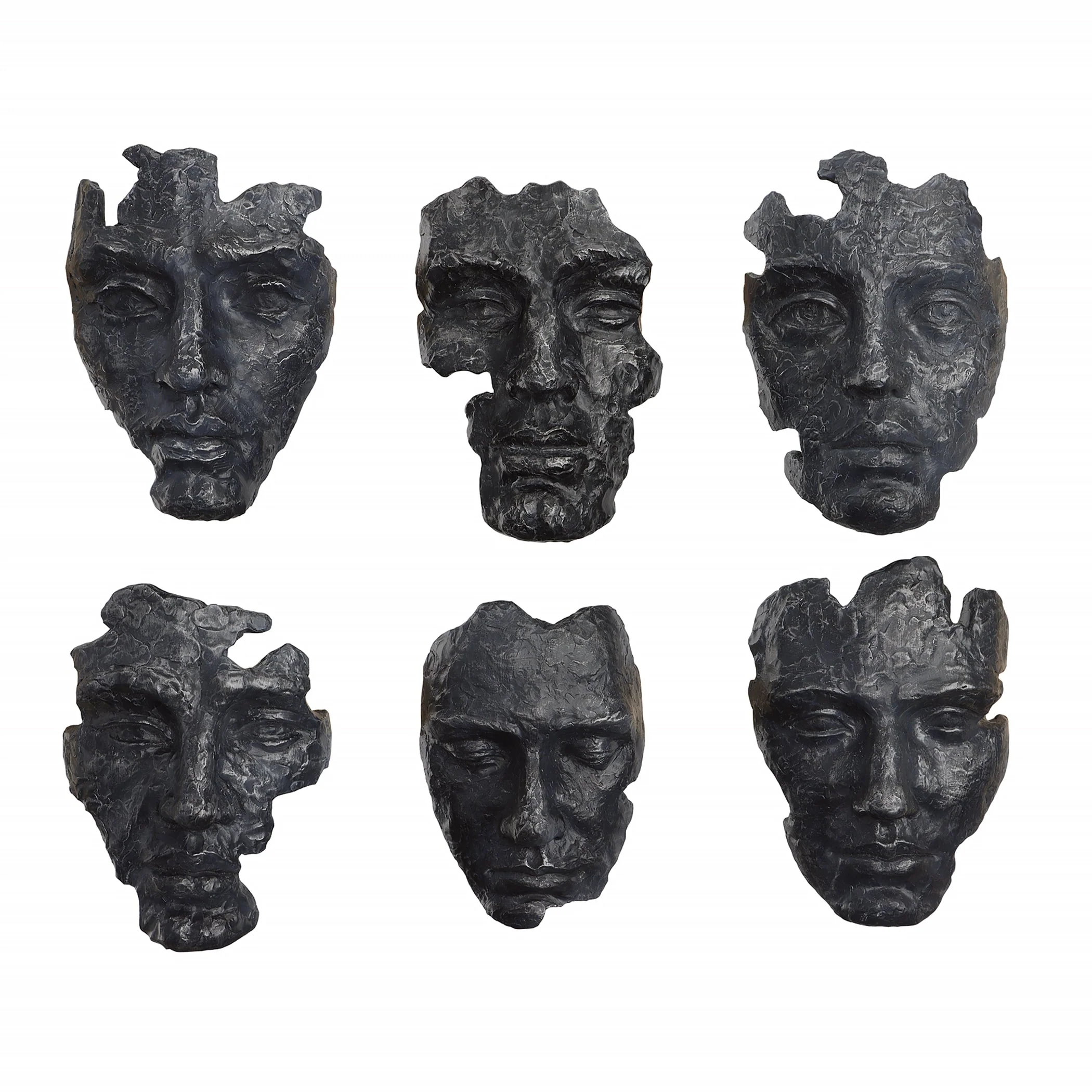 Uttermost Self-Portrait Metallic Wall Decor, Set/6 - Image 8