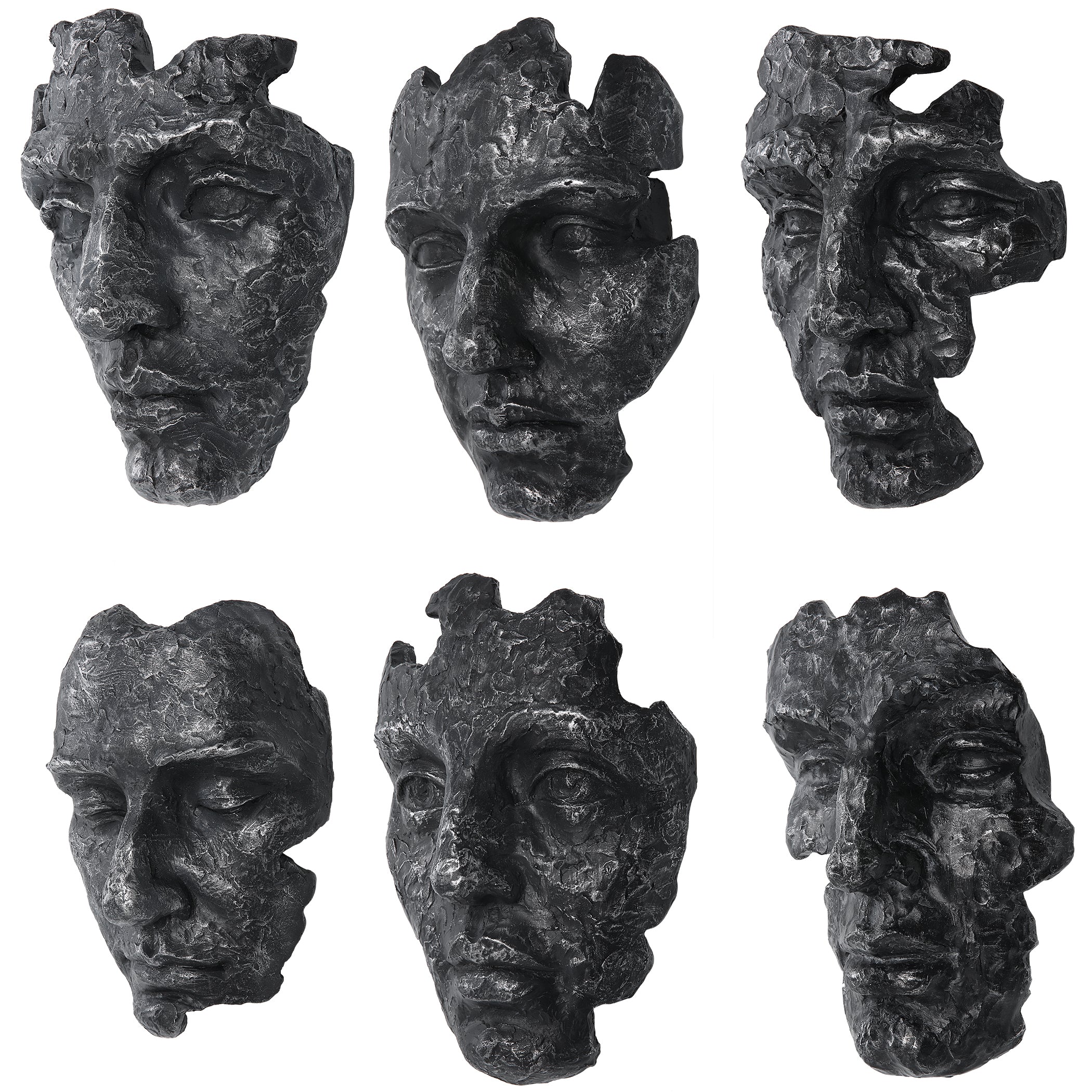 Uttermost Self-Portrait Metallic Wall Decor, Set/6 - Image 9