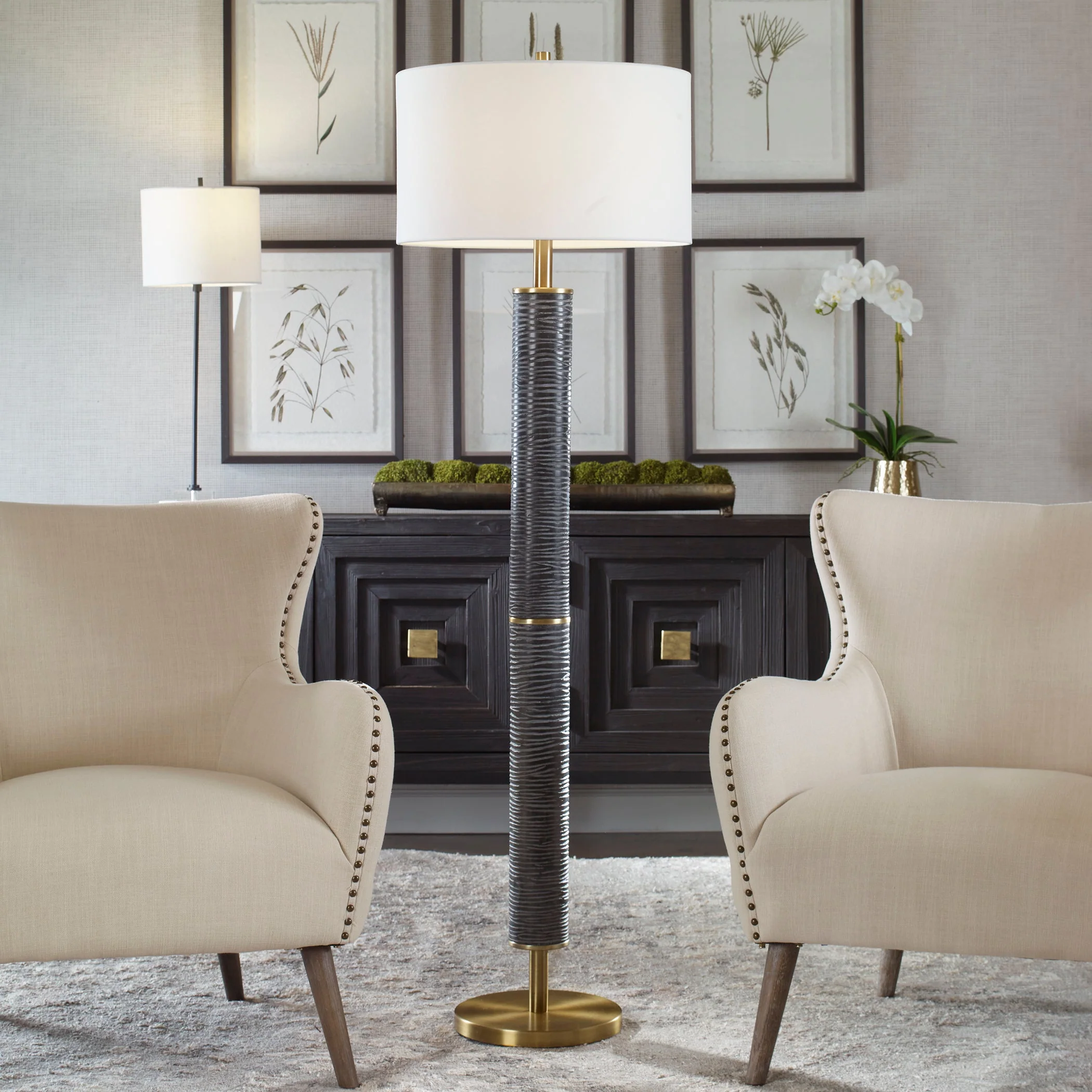 Uttermost Summit Rustic Floor Lamp - Image 2