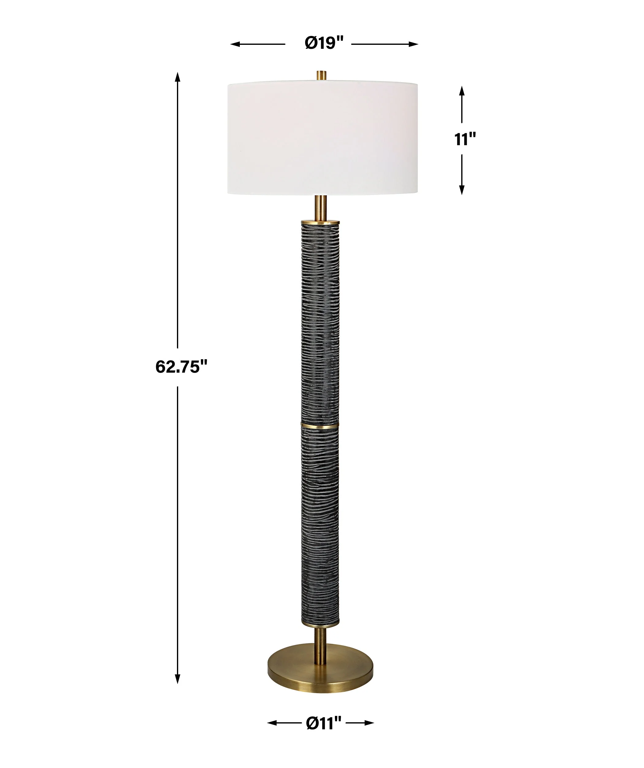 Uttermost Summit Rustic Floor Lamp - Image 4