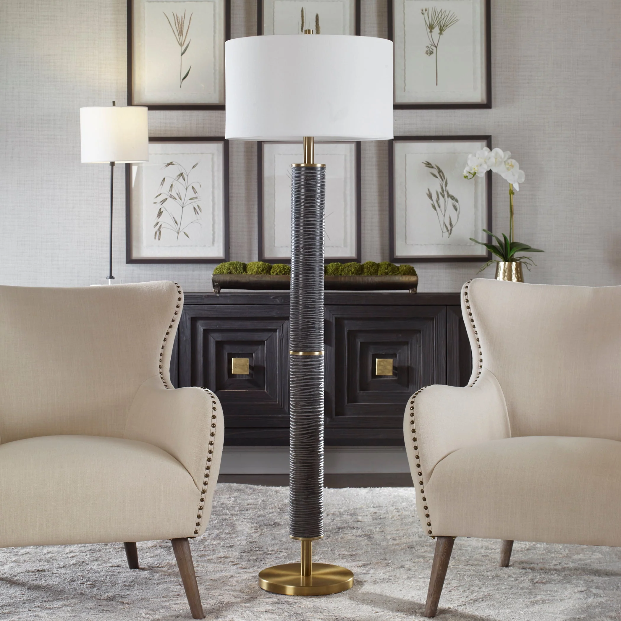 Uttermost Summit Rustic Floor Lamp - Image 5