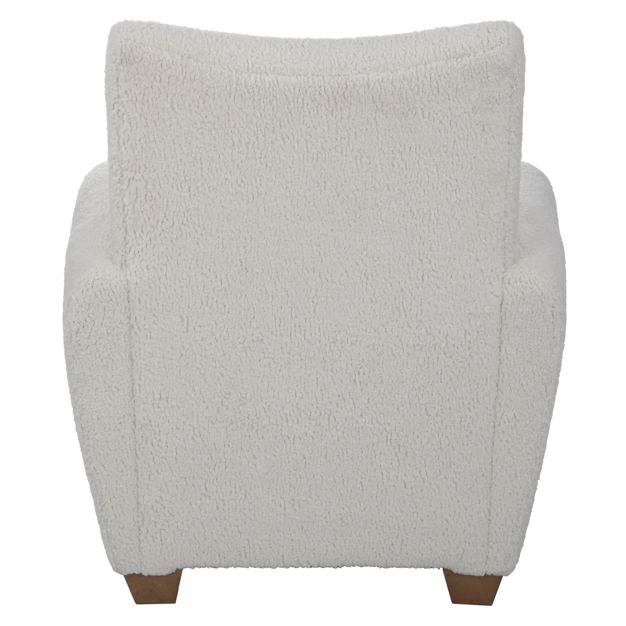 Uttermost Teddy White Shearling Accent Chair - Image 7