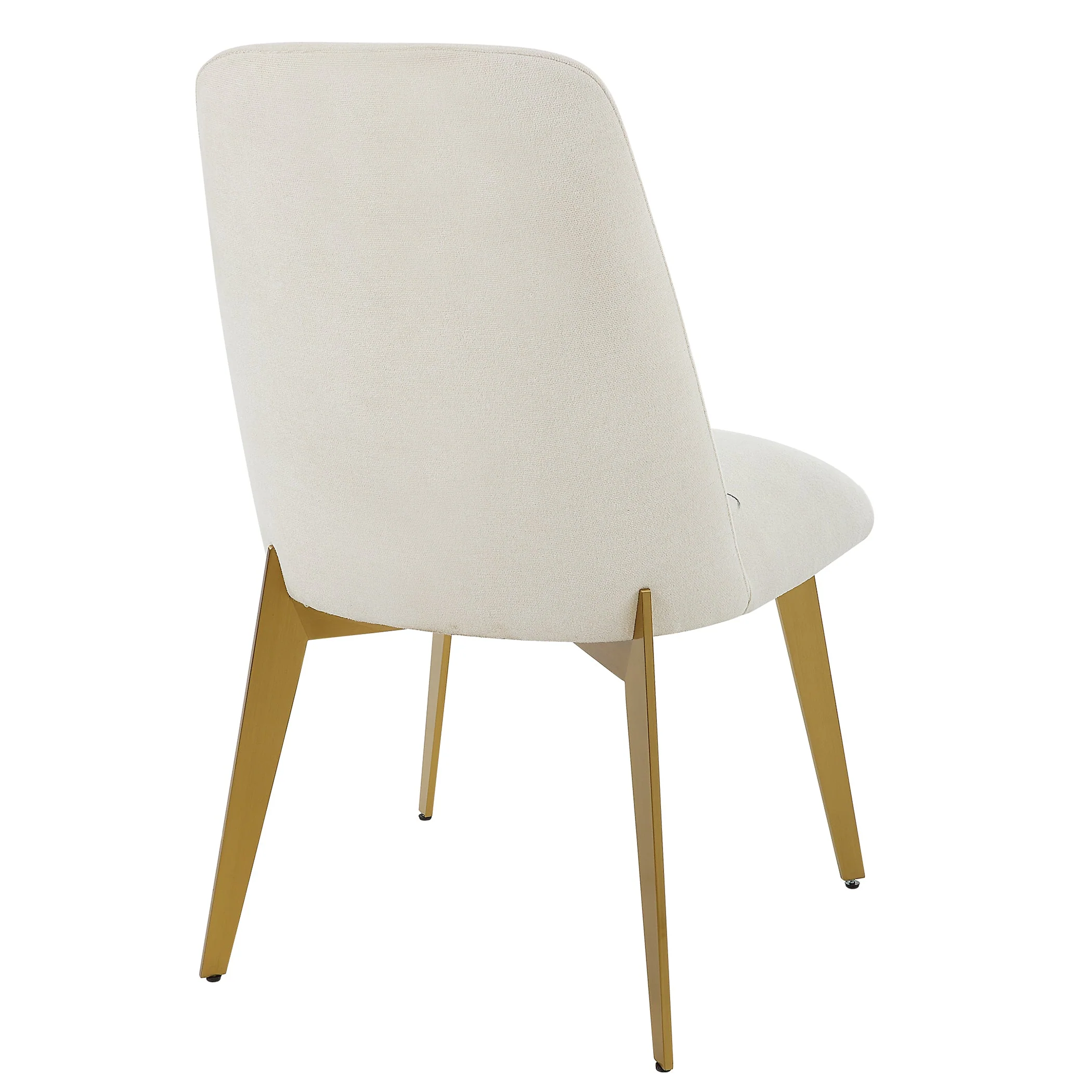 Uttermost Vantage Off White Fabric Dining Chair - Image 6