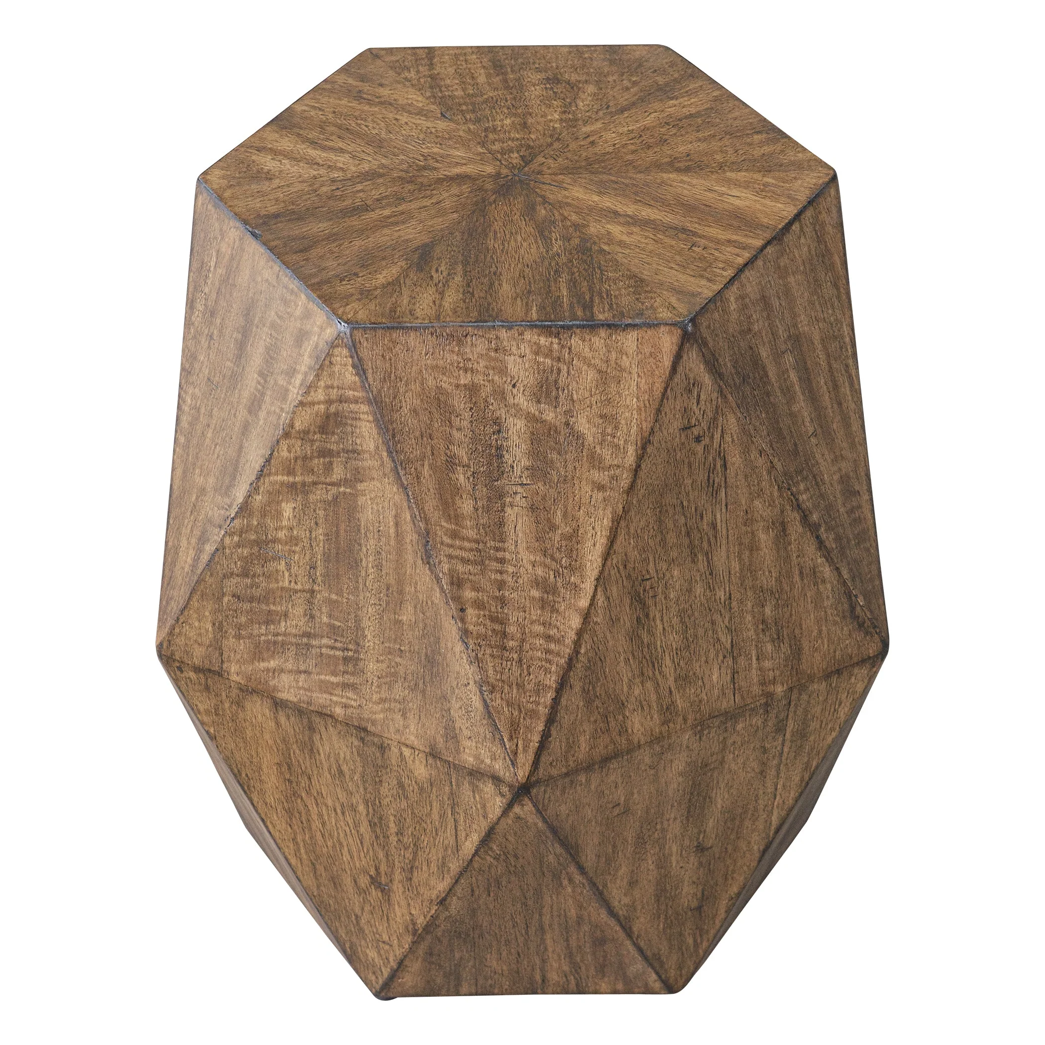 Uttermost Volker Honey Geometric Accent Table - Image 6