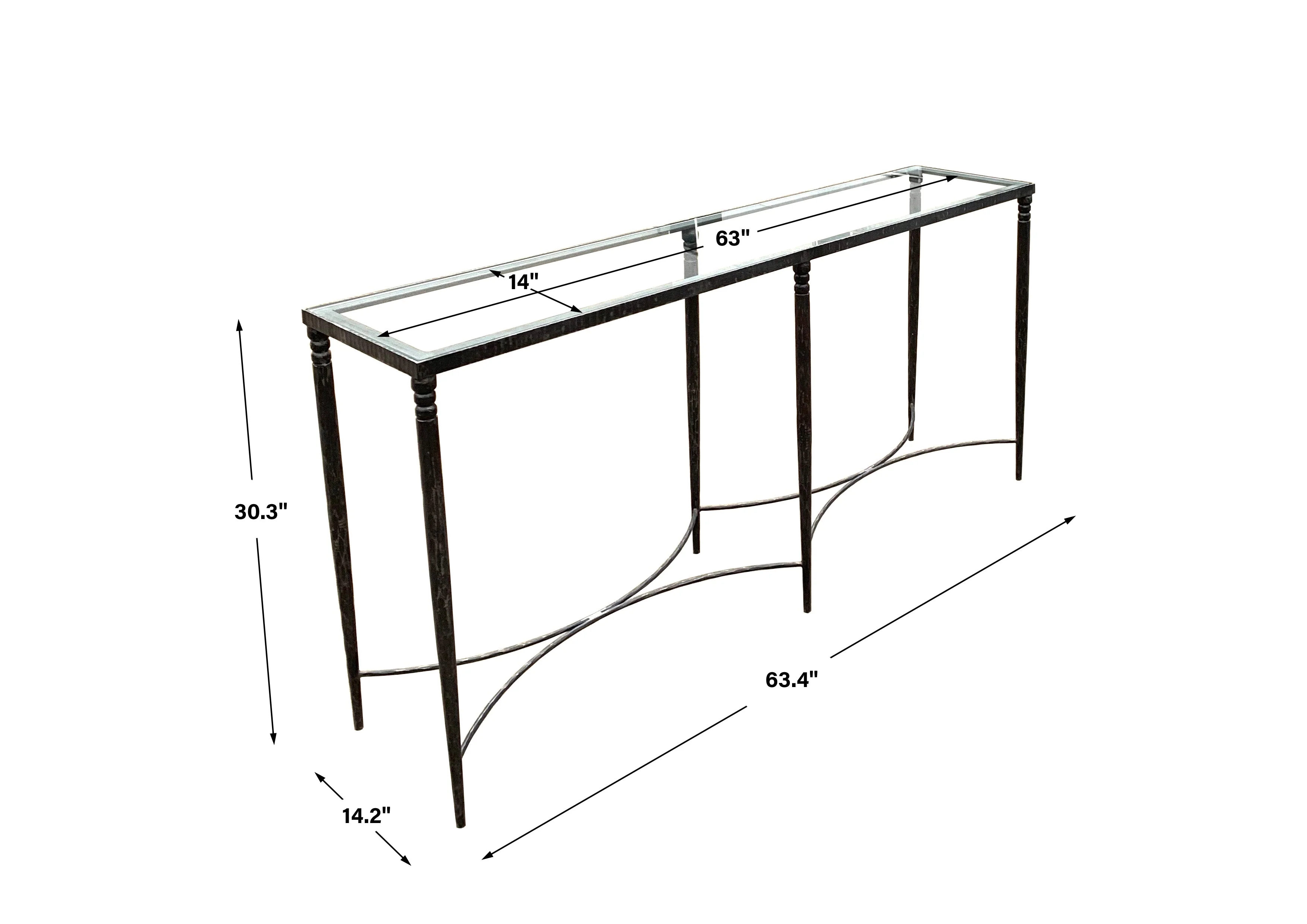 Uttermost Washington Console Table - Image 3