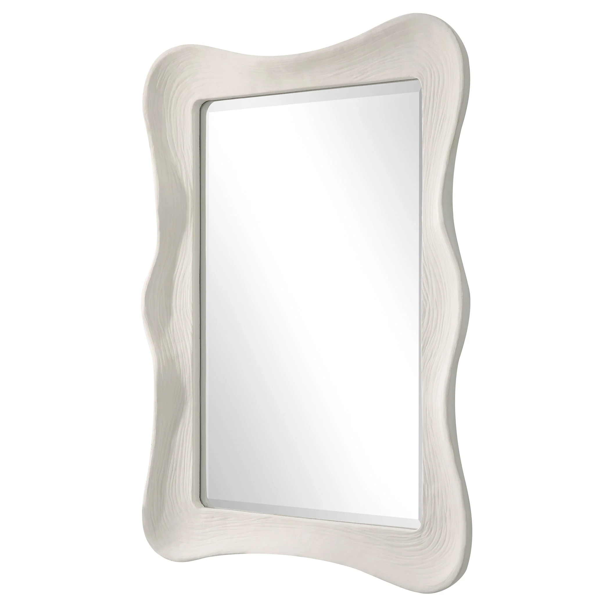 Uttermost Whitehaven Wavy Rectangle Mirror - Image 5